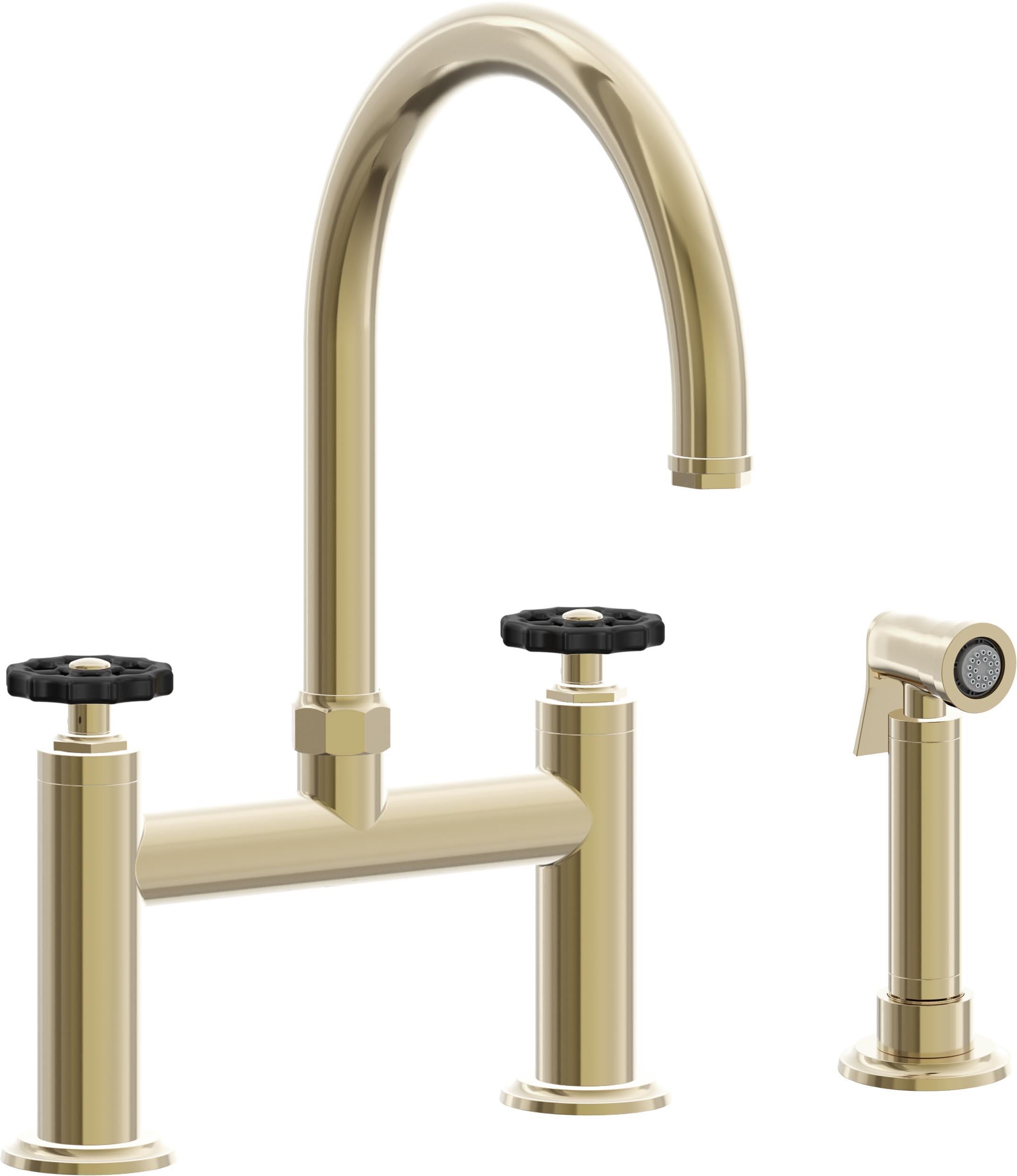 California Faucets Descanso Works Bridge Faucets