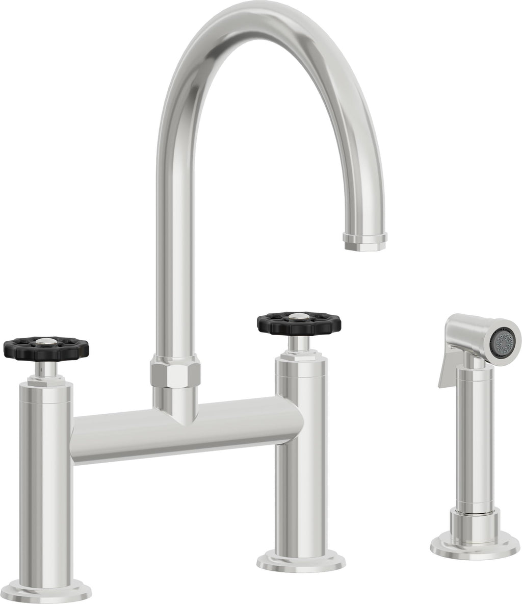 California Faucets Descanso Works Bridge Faucets