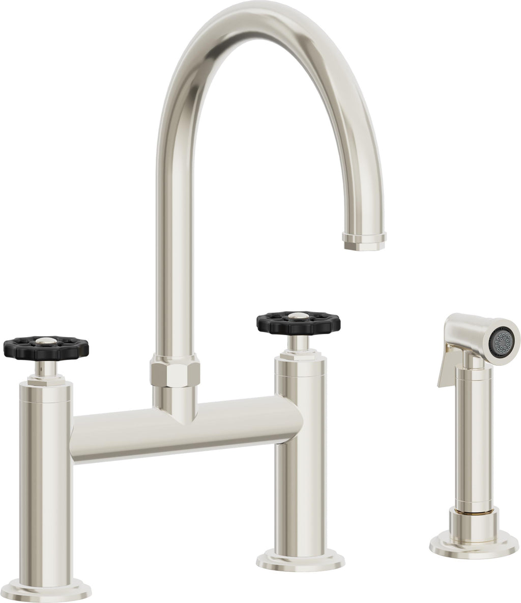 California Faucets Descanso Works Bridge Faucets