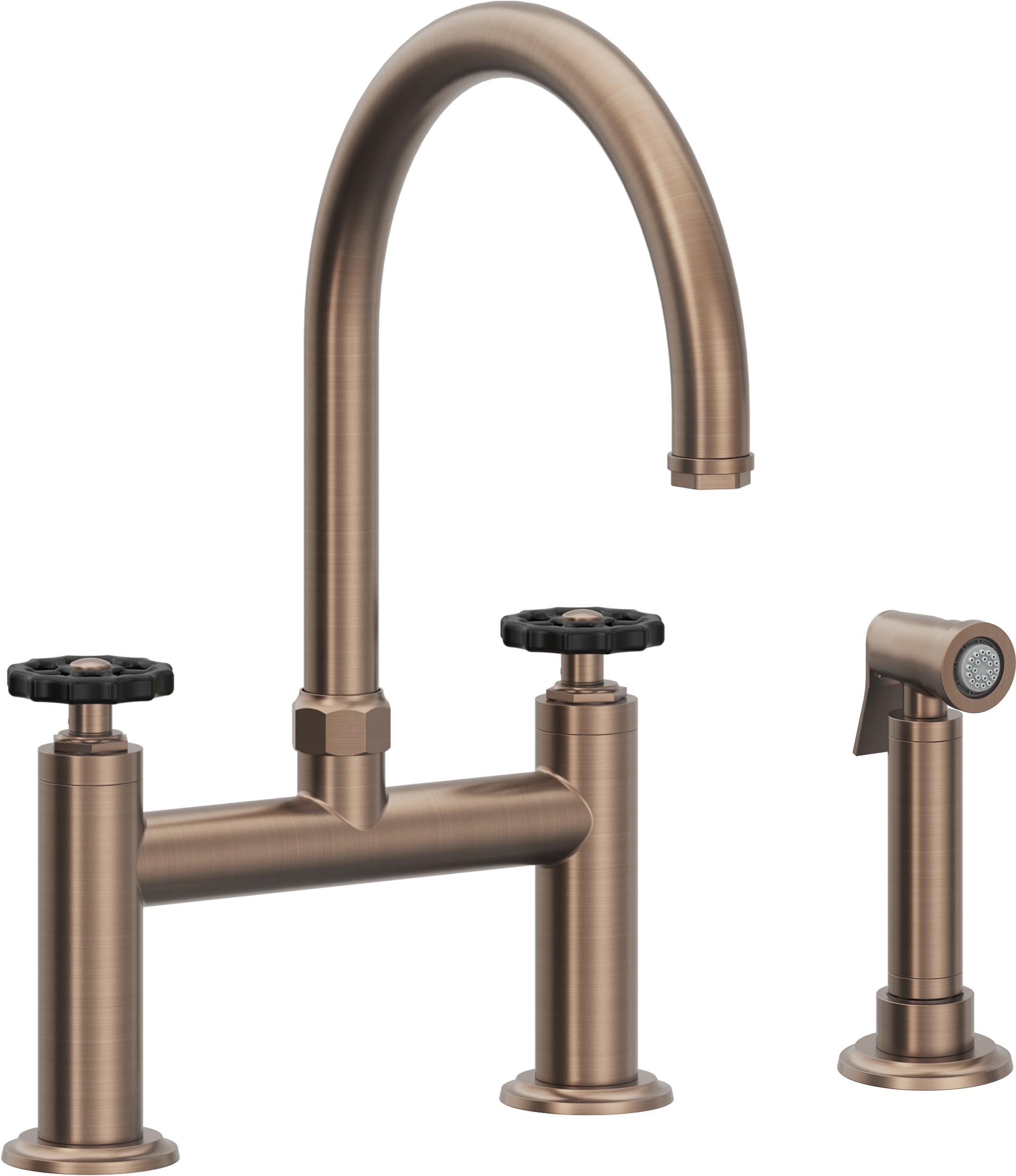 California Faucets Descanso Works Bridge Faucets