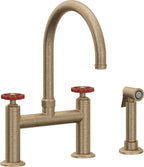 California Faucets Descanso Works Bridge Faucets