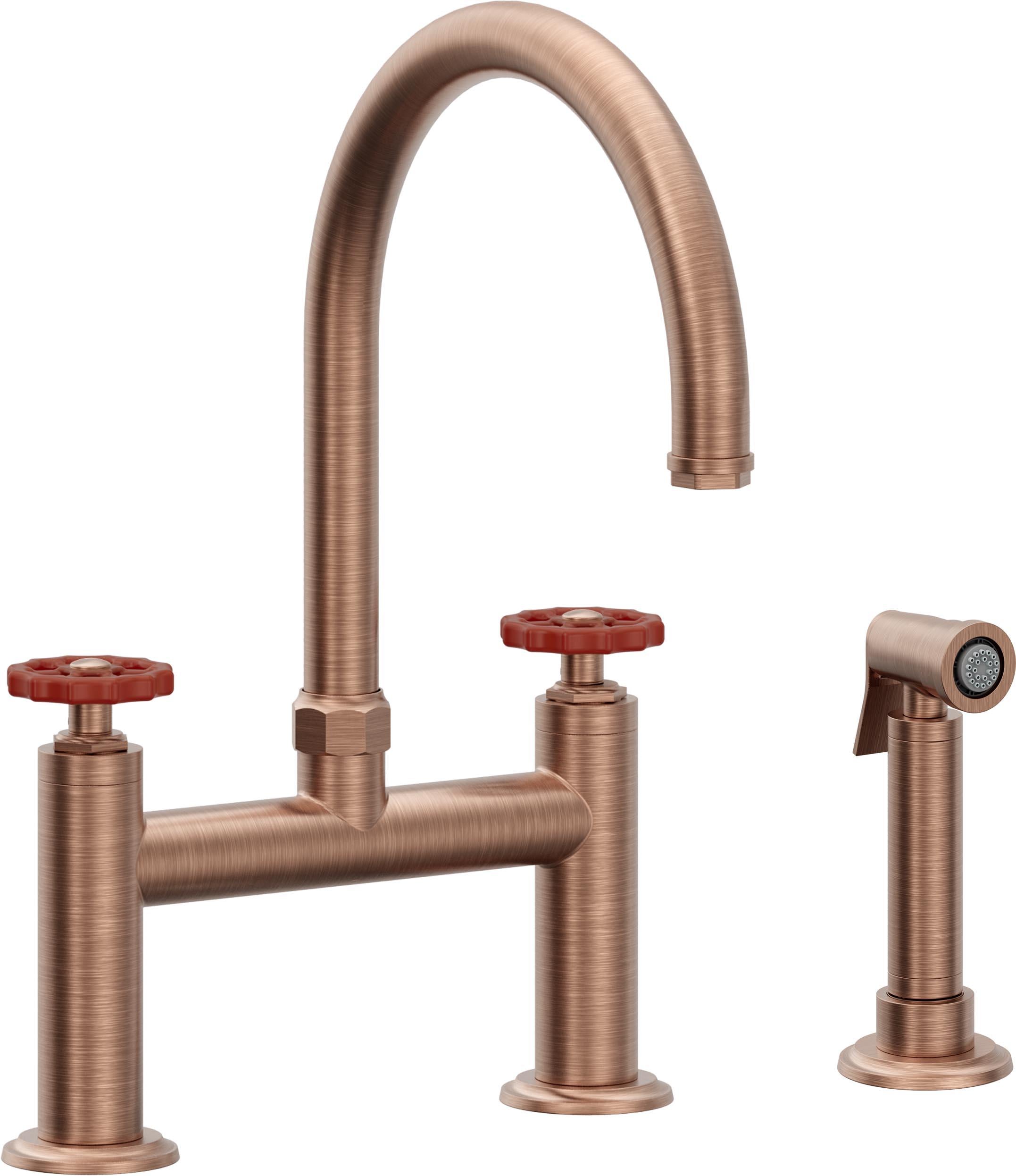 California Faucets Descanso Works Bridge Faucets