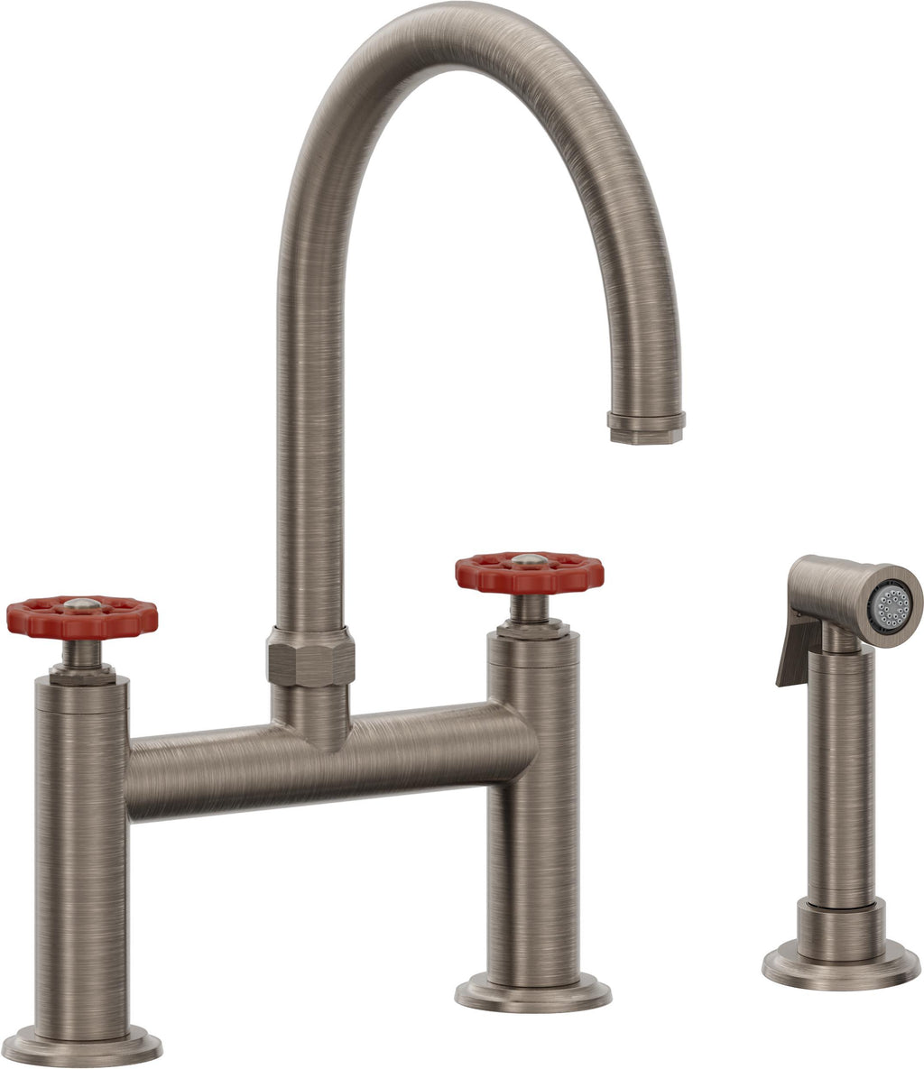 California Faucets Descanso Works Bridge Faucets
