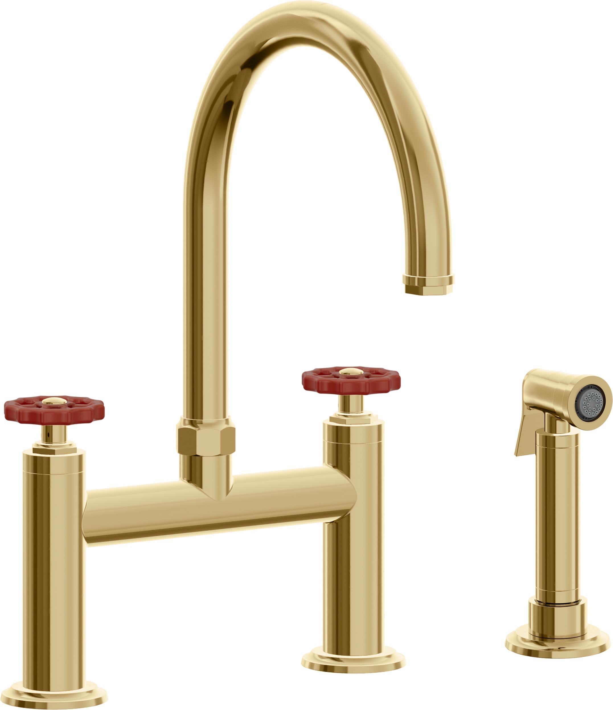 California Faucets Descanso Works Bridge Faucets