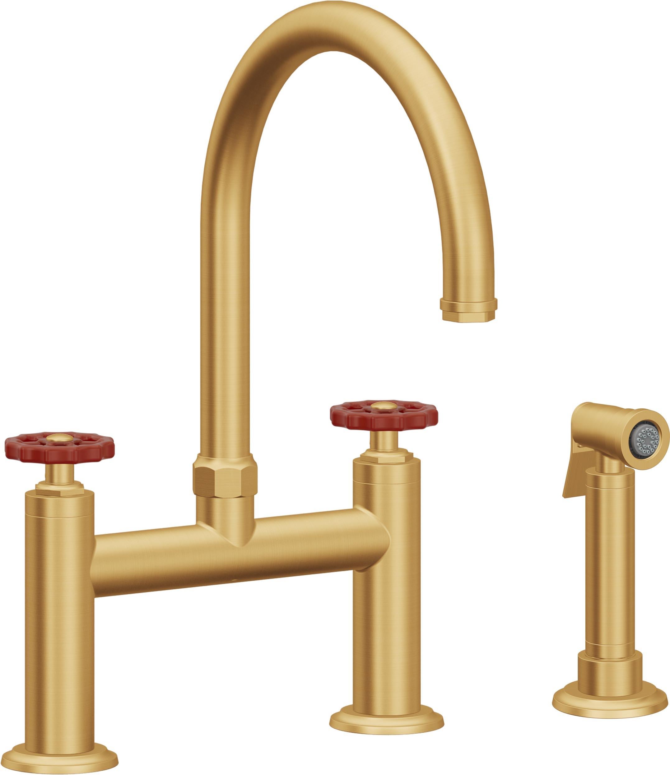 California Faucets Descanso Works Bridge Faucets