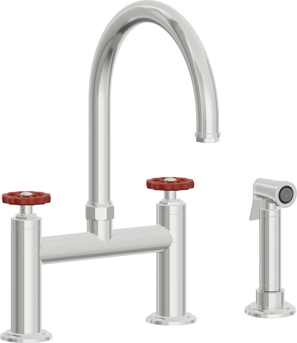 California Faucets Descanso Works Bridge Faucets