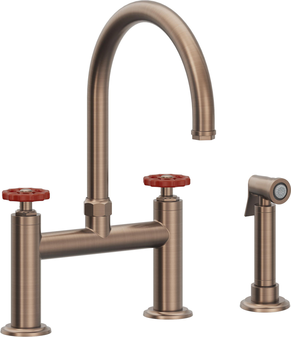 California Faucets Descanso Works Bridge Faucets