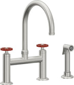 California Faucets Descanso Works Bridge Faucets