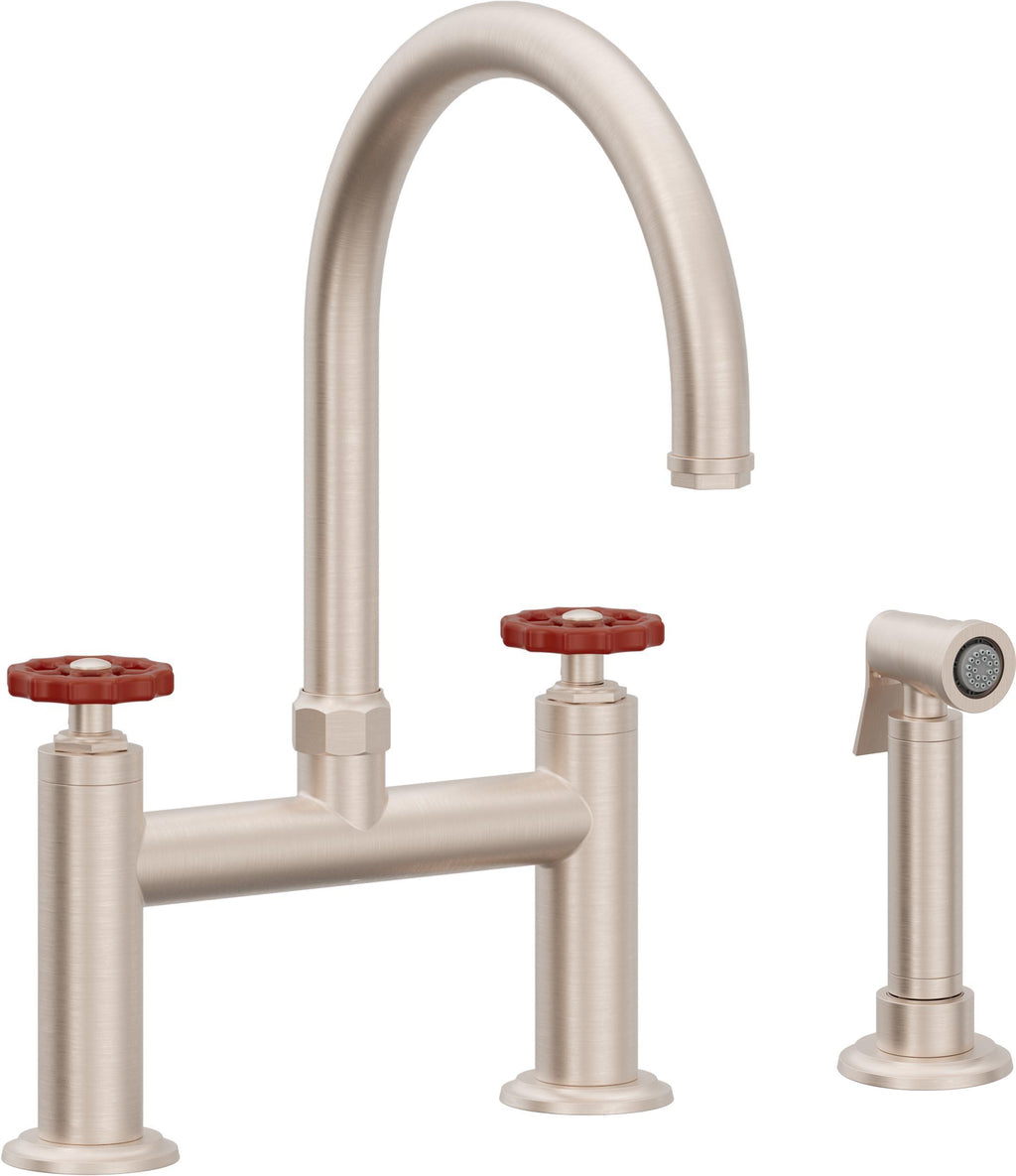 California Faucets Descanso Works Bridge Faucets