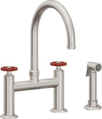 California Faucets Descanso Works Bridge Faucets