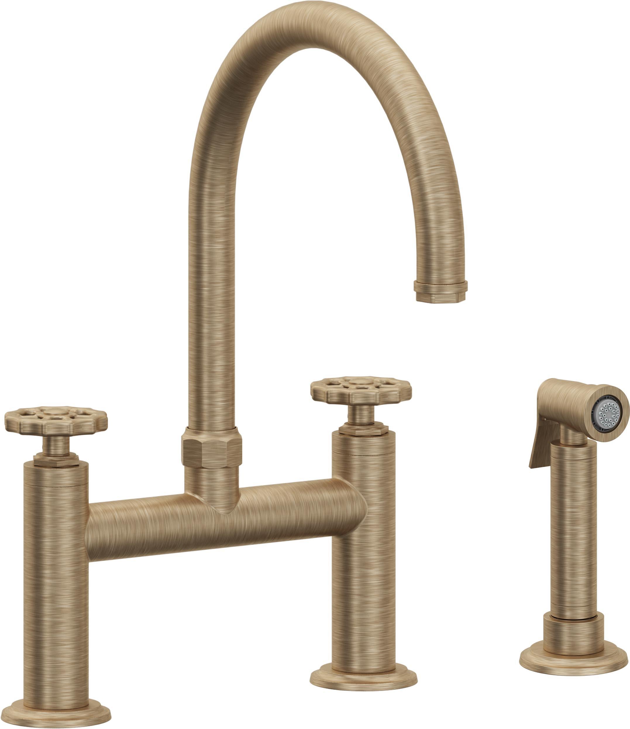 California Faucets Descanso Works Bridge Faucets