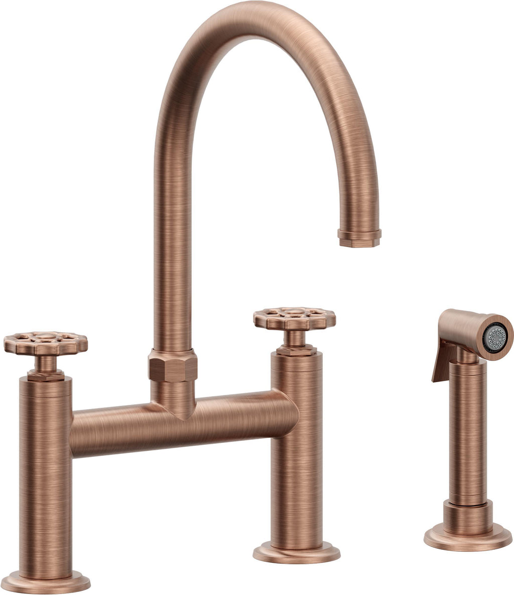 California Faucets Descanso Works Bridge Faucets