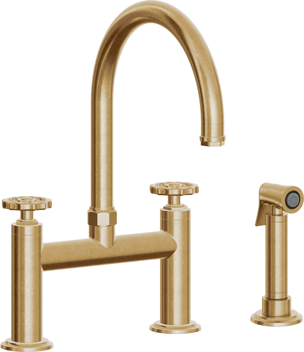California Faucets Descanso Works Bridge Faucets