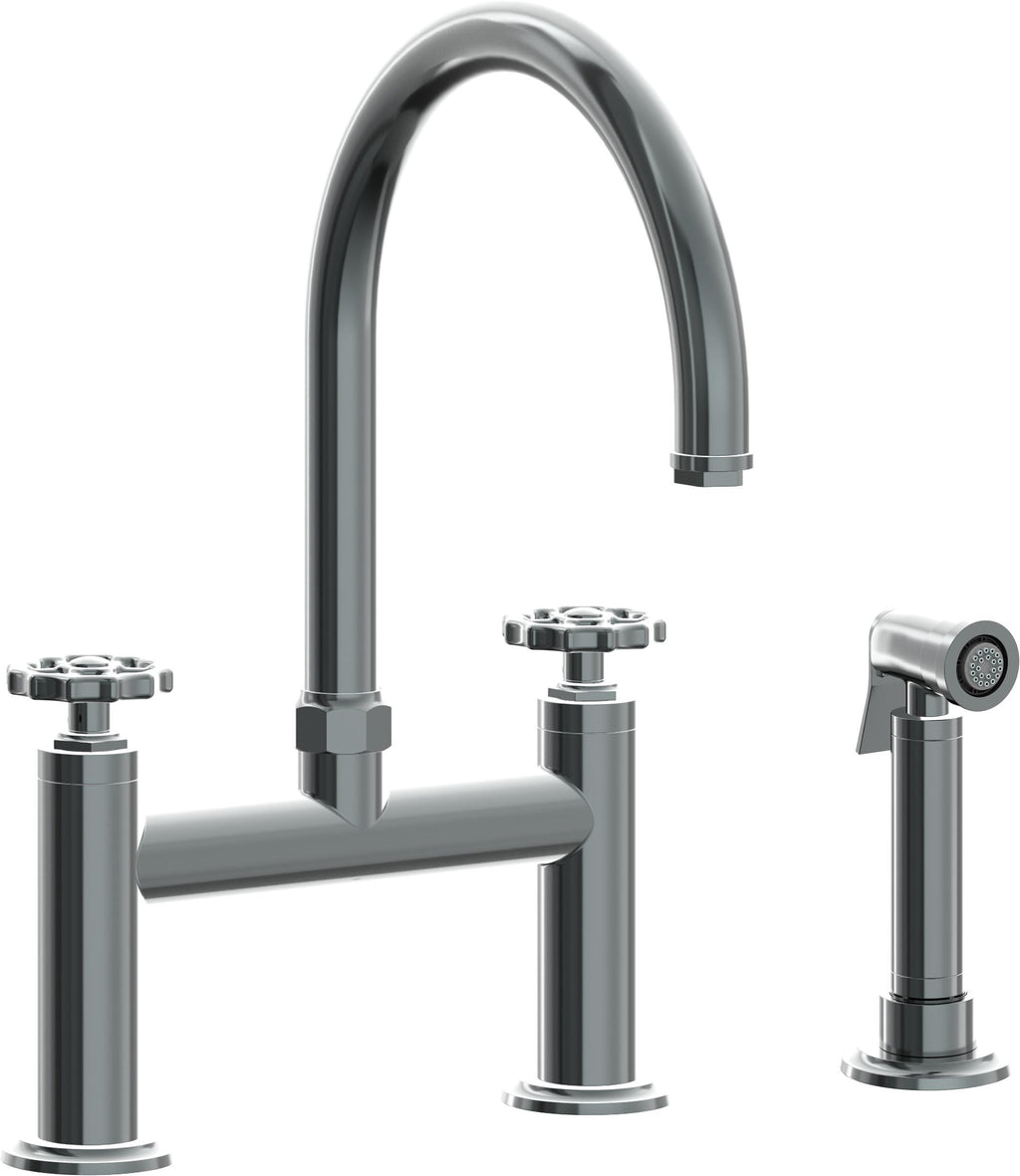 California Faucets Descanso Works Bridge Faucets