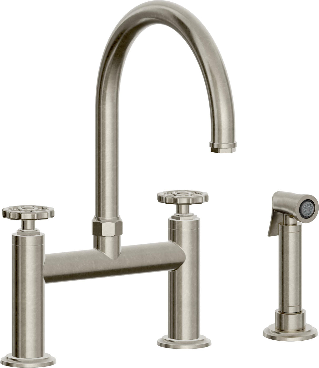 California Faucets Descanso Works Bridge Faucets