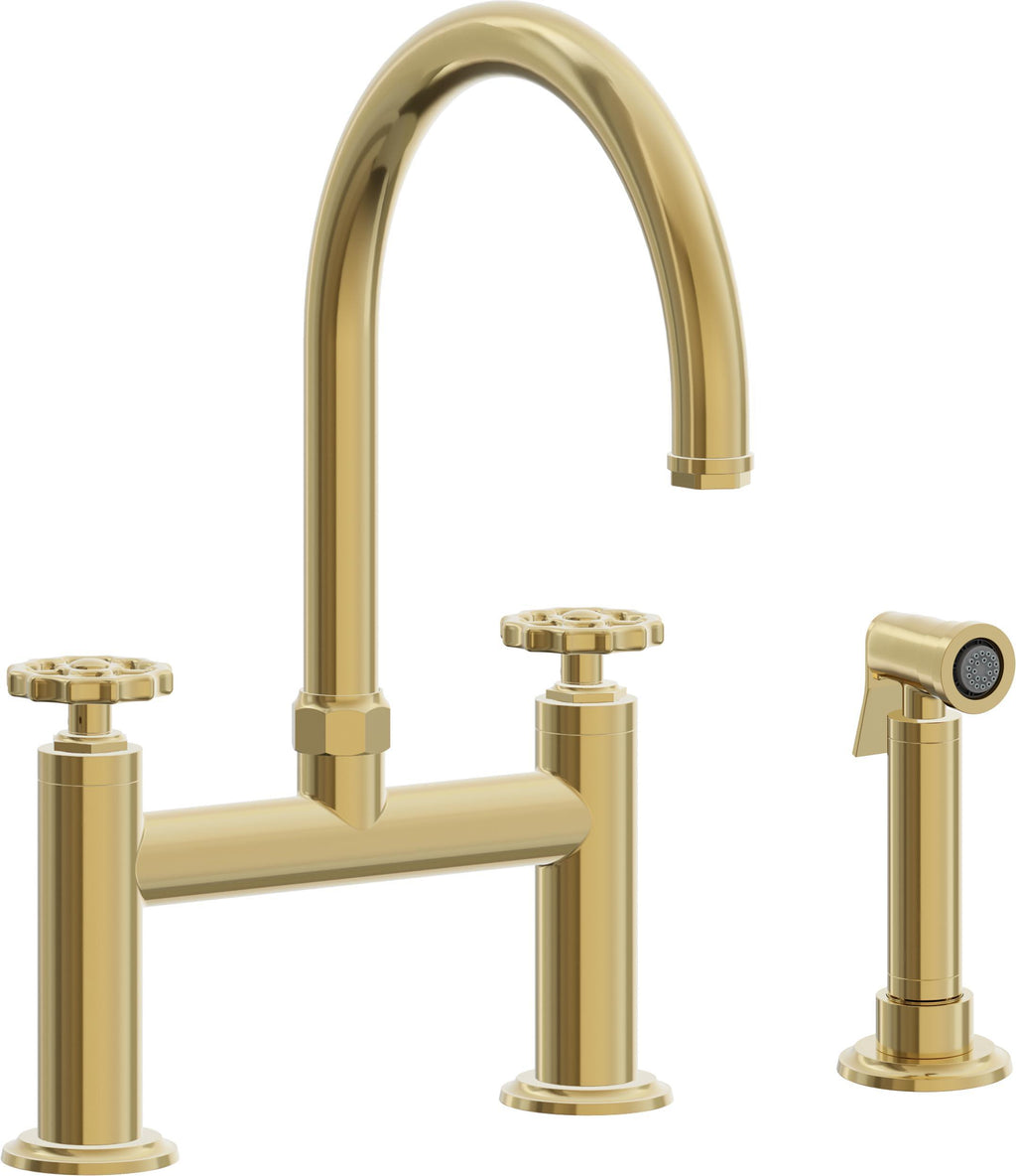 California Faucets Descanso Works Bridge Faucets