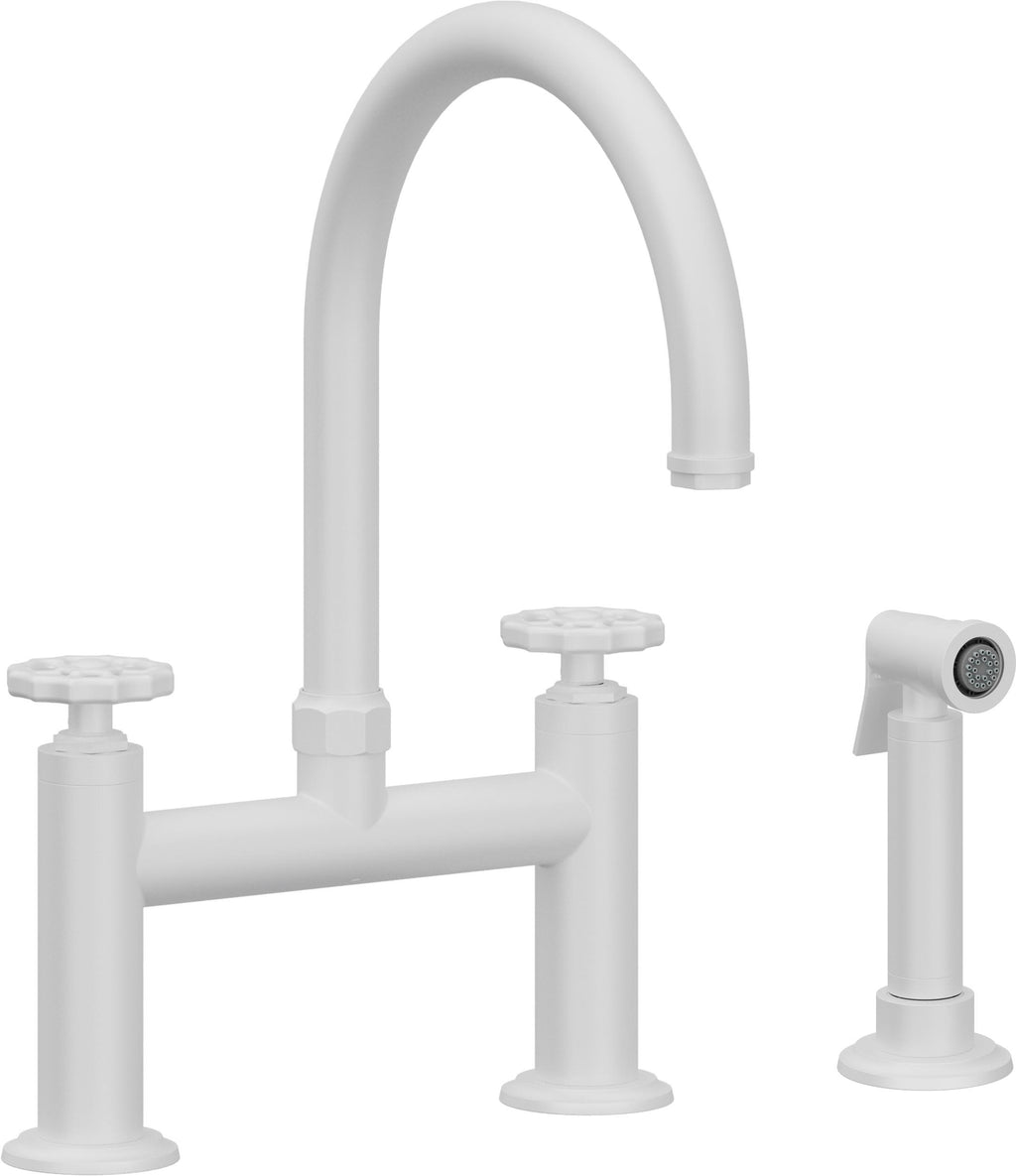 California Faucets Descanso Works Bridge Faucets