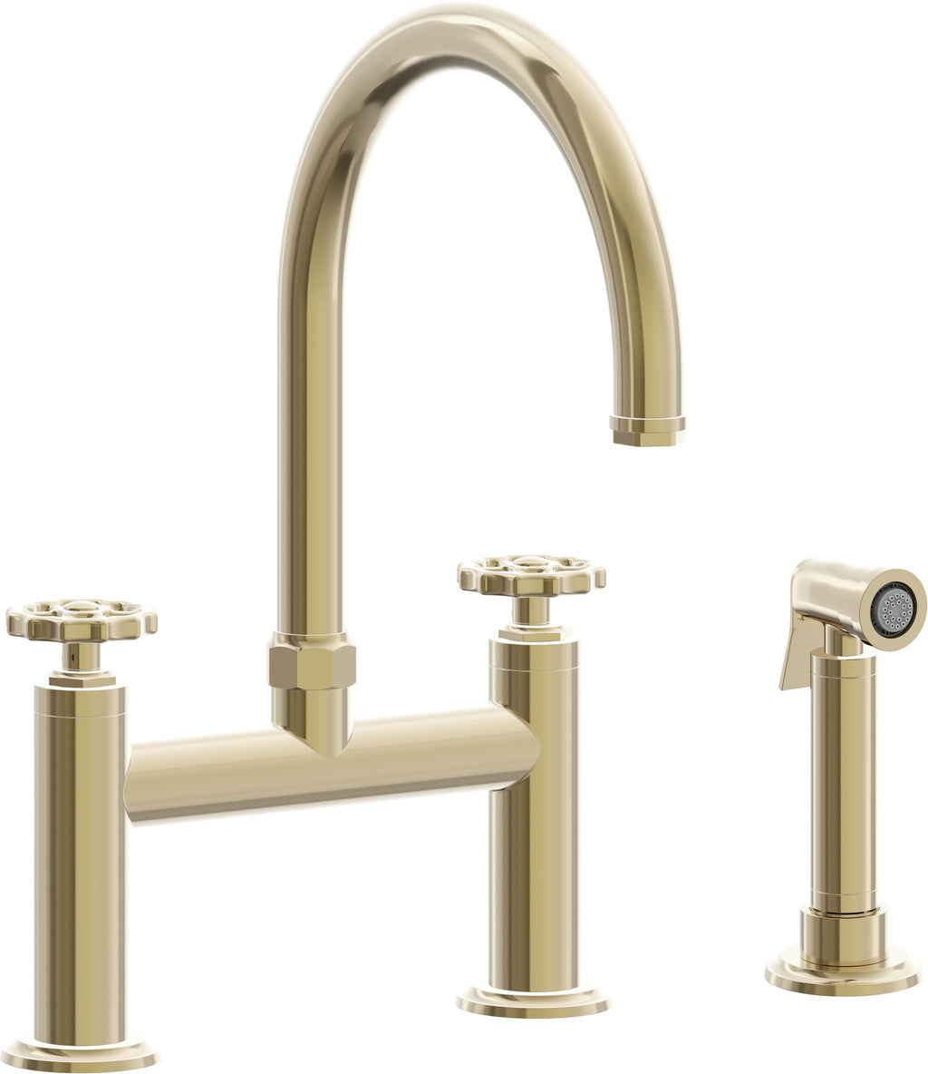 California Faucets Descanso Works Bridge Faucets