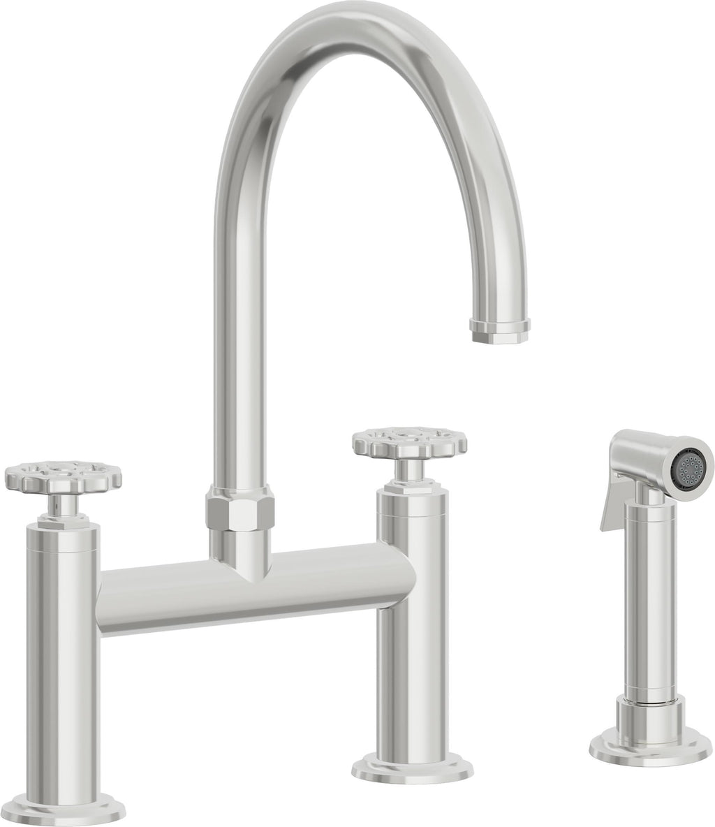 California Faucets Descanso Works Bridge Faucets