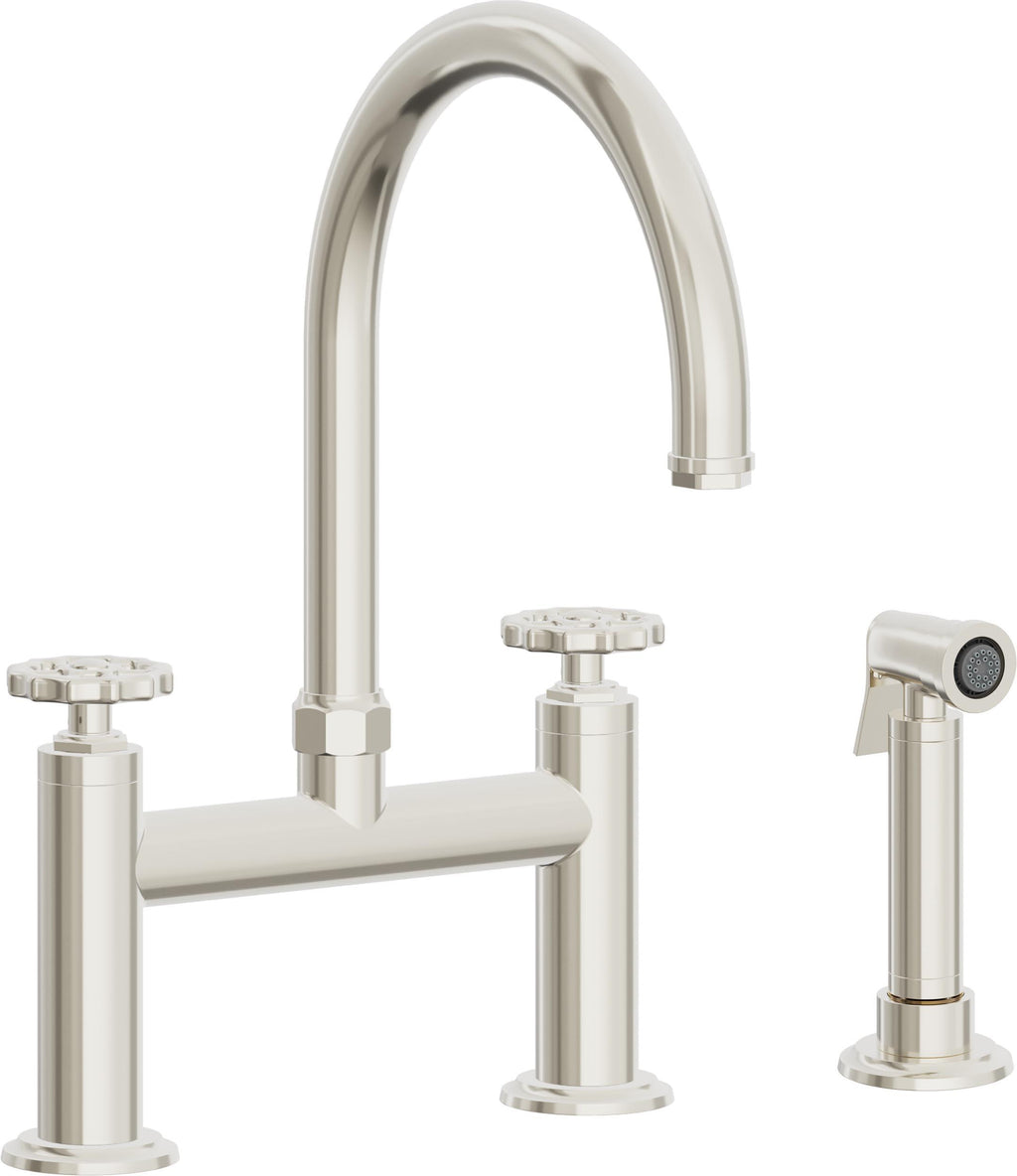 California Faucets Descanso Works Bridge Faucets