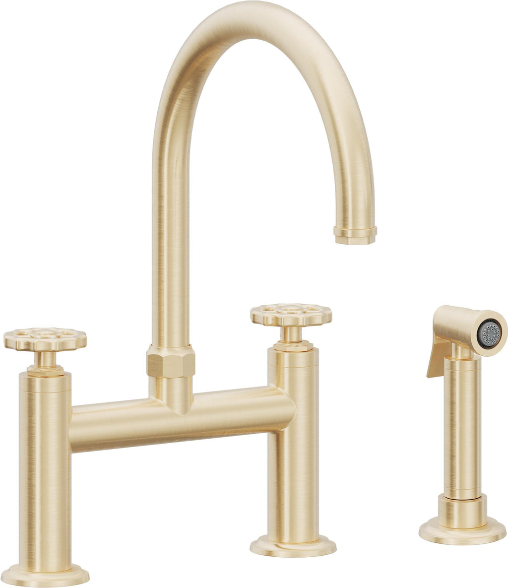 California Faucets Descanso Works Bridge Faucets