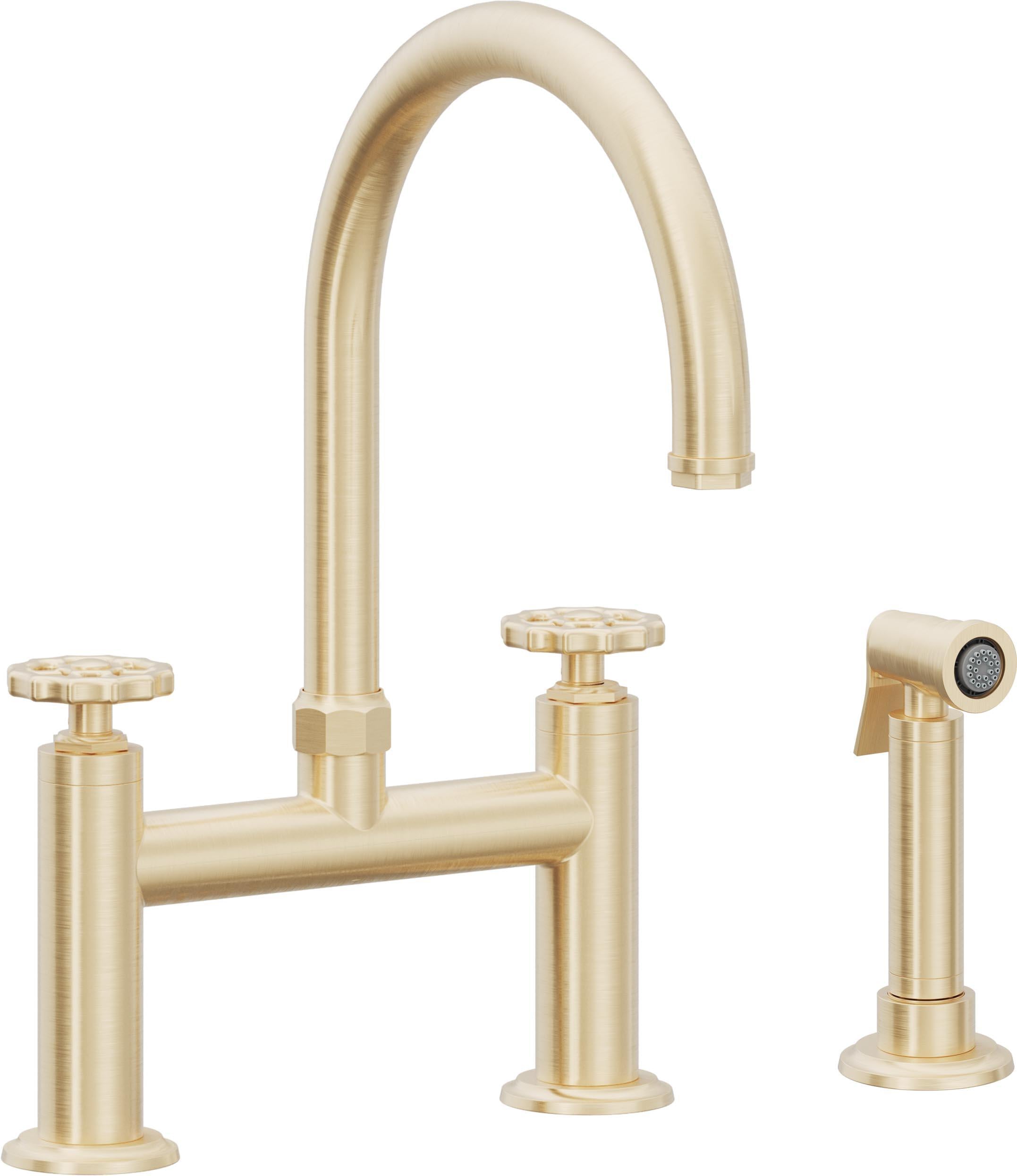 California Faucets Descanso Works Bridge Faucets