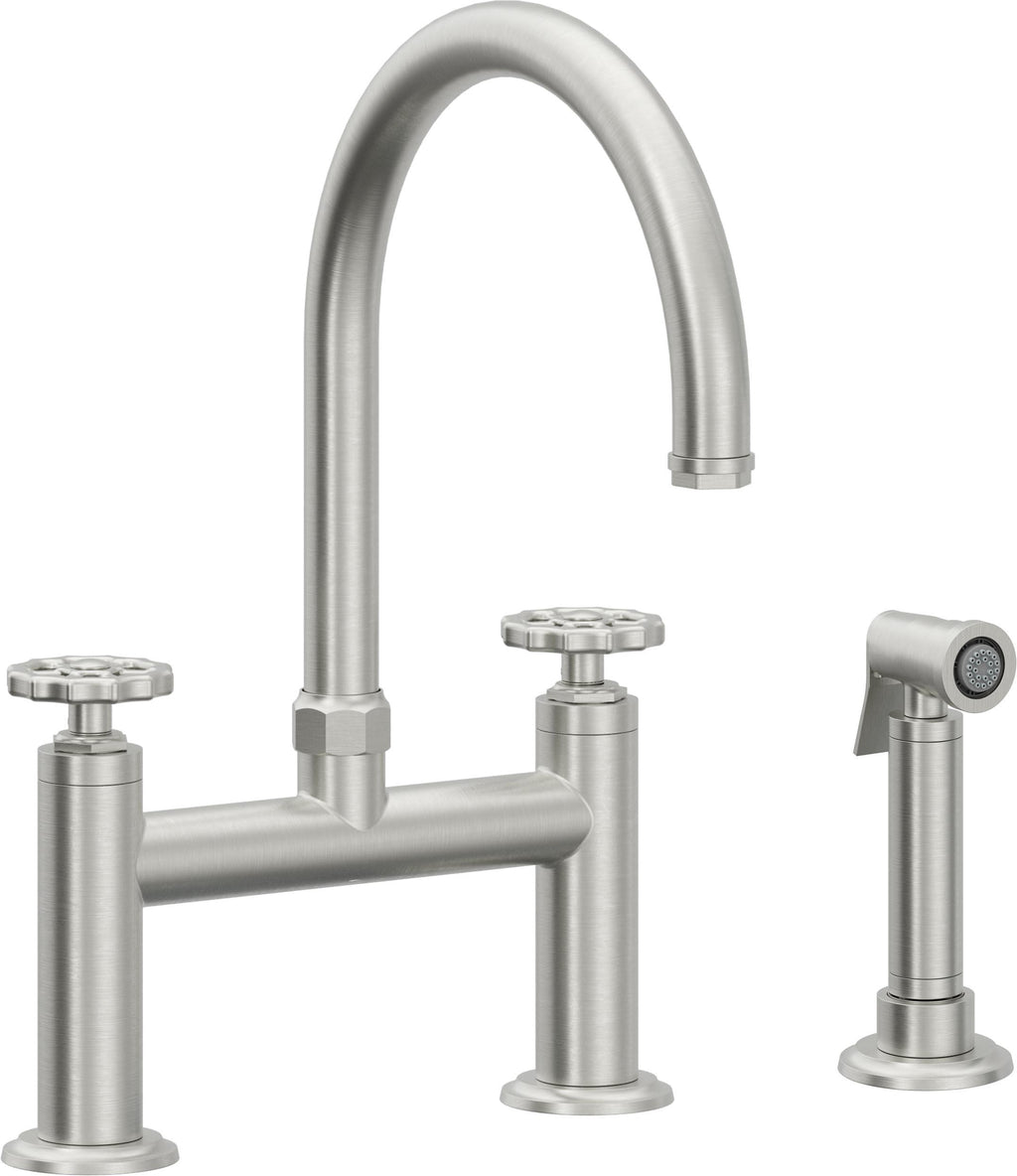 California Faucets Descanso Works Bridge Faucets