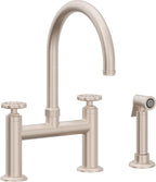 California Faucets Descanso Works Bridge Faucets