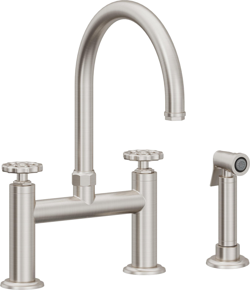 California Faucets Descanso Works Bridge Faucets