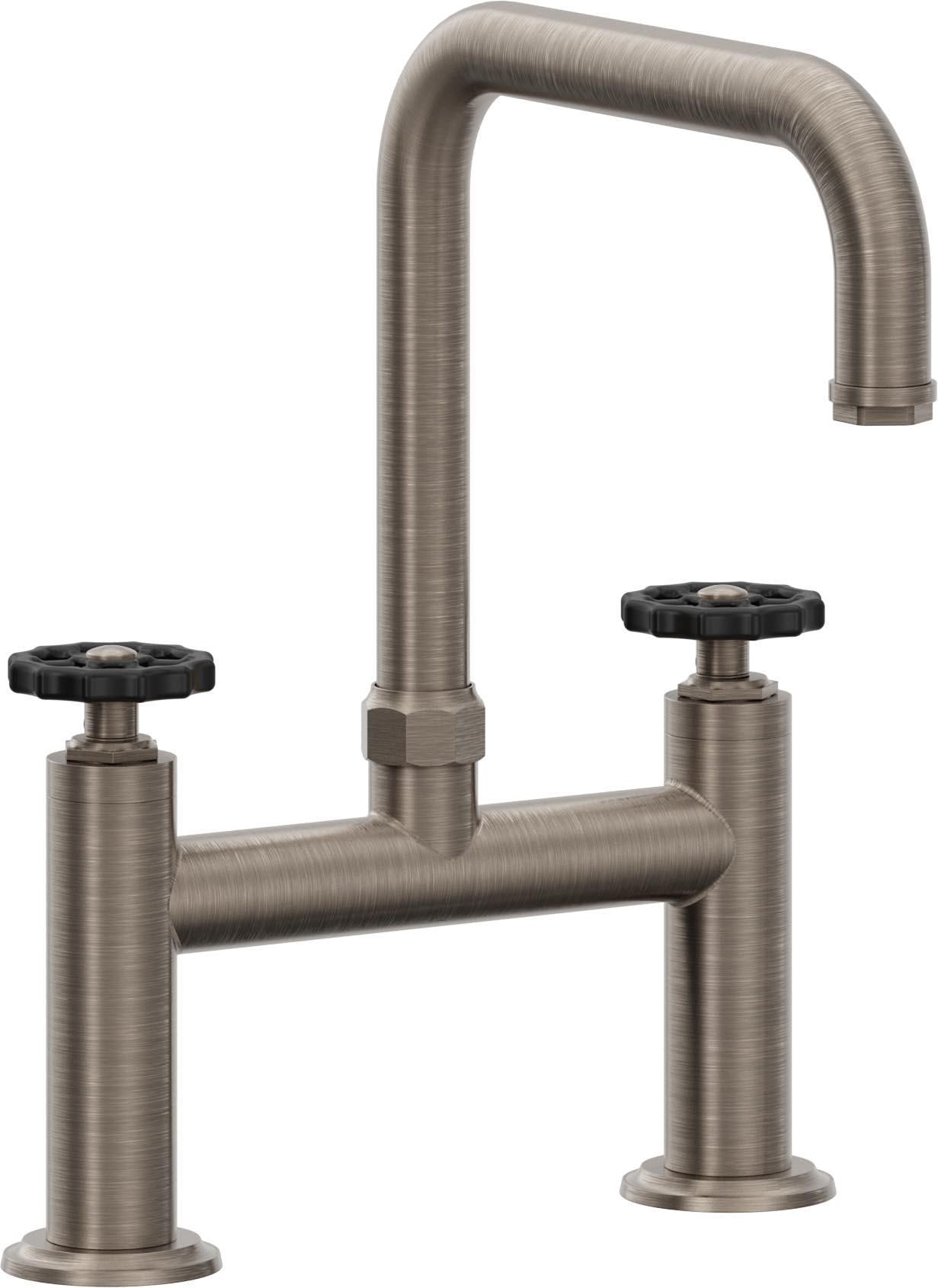 California Faucets Descanso Works Bridge Faucets