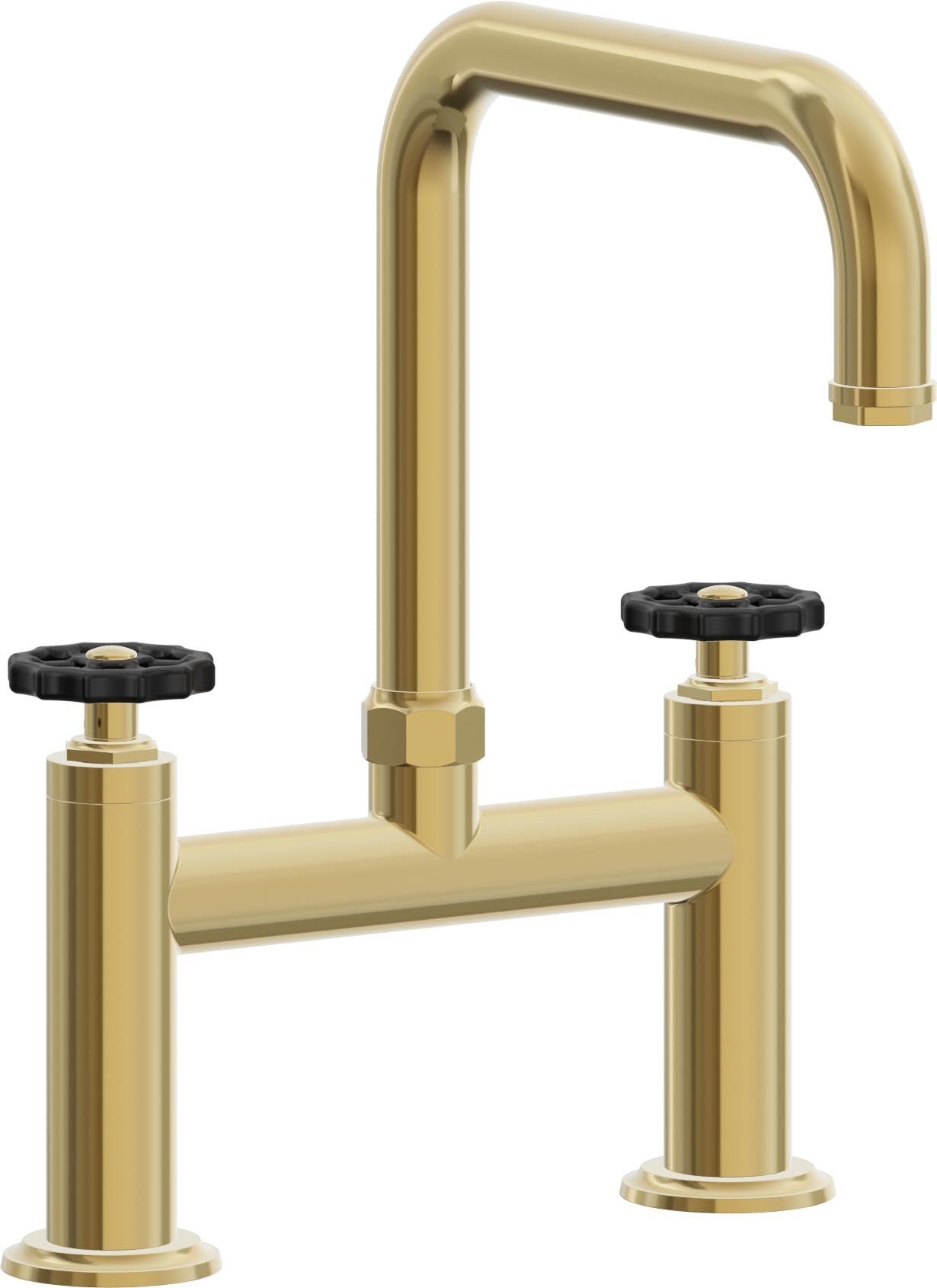 California Faucets Descanso Works Bridge Faucets