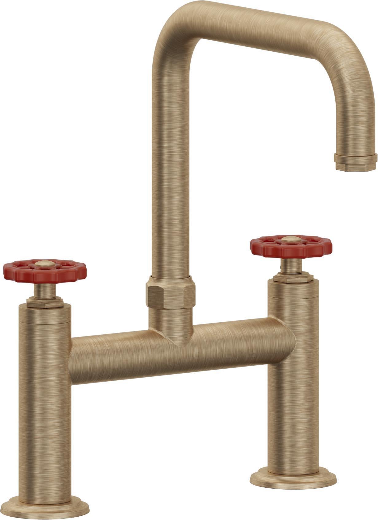 California Faucets Descanso Works Bridge Faucets