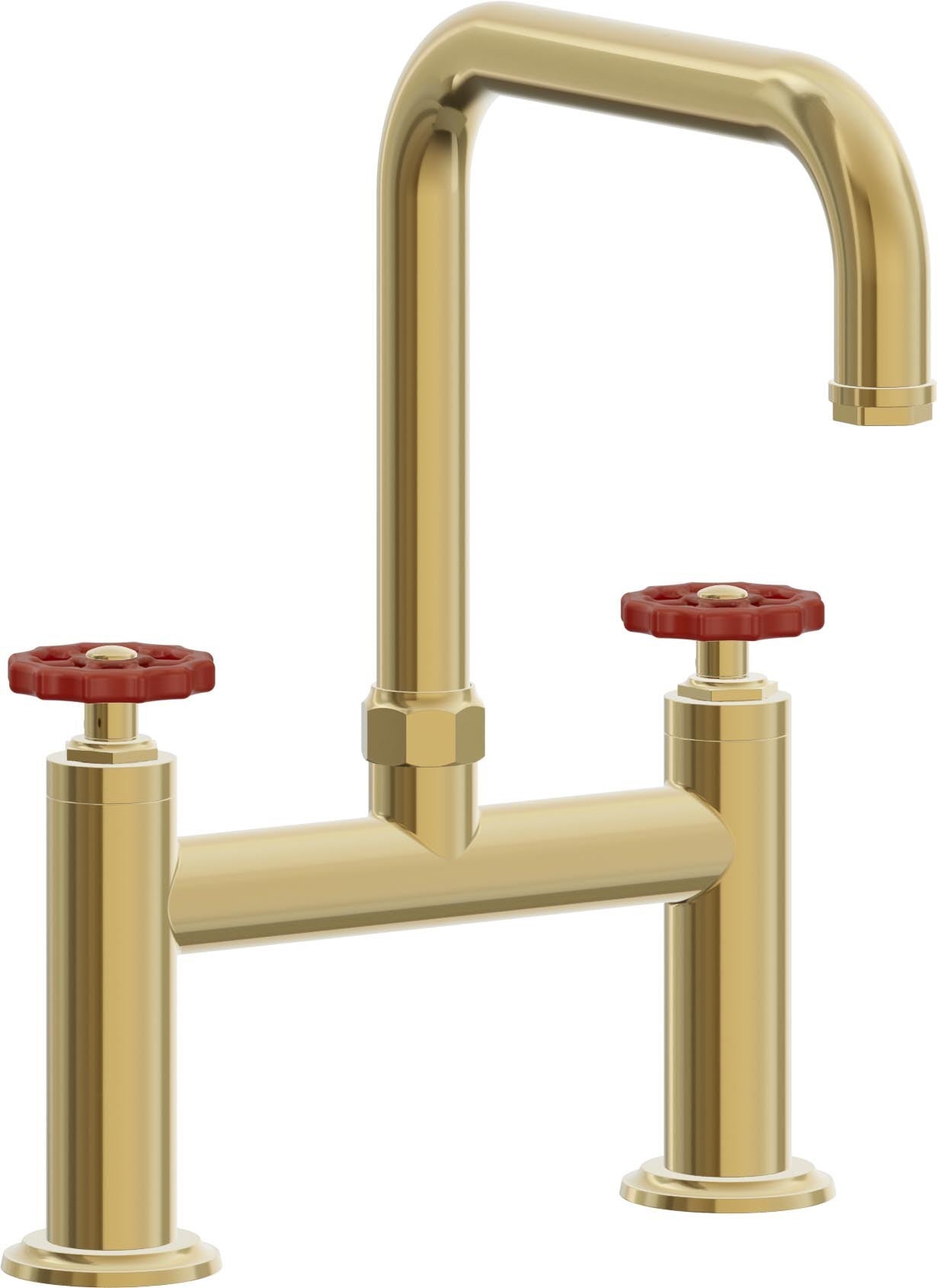 California Faucets Descanso Works Bridge Faucets