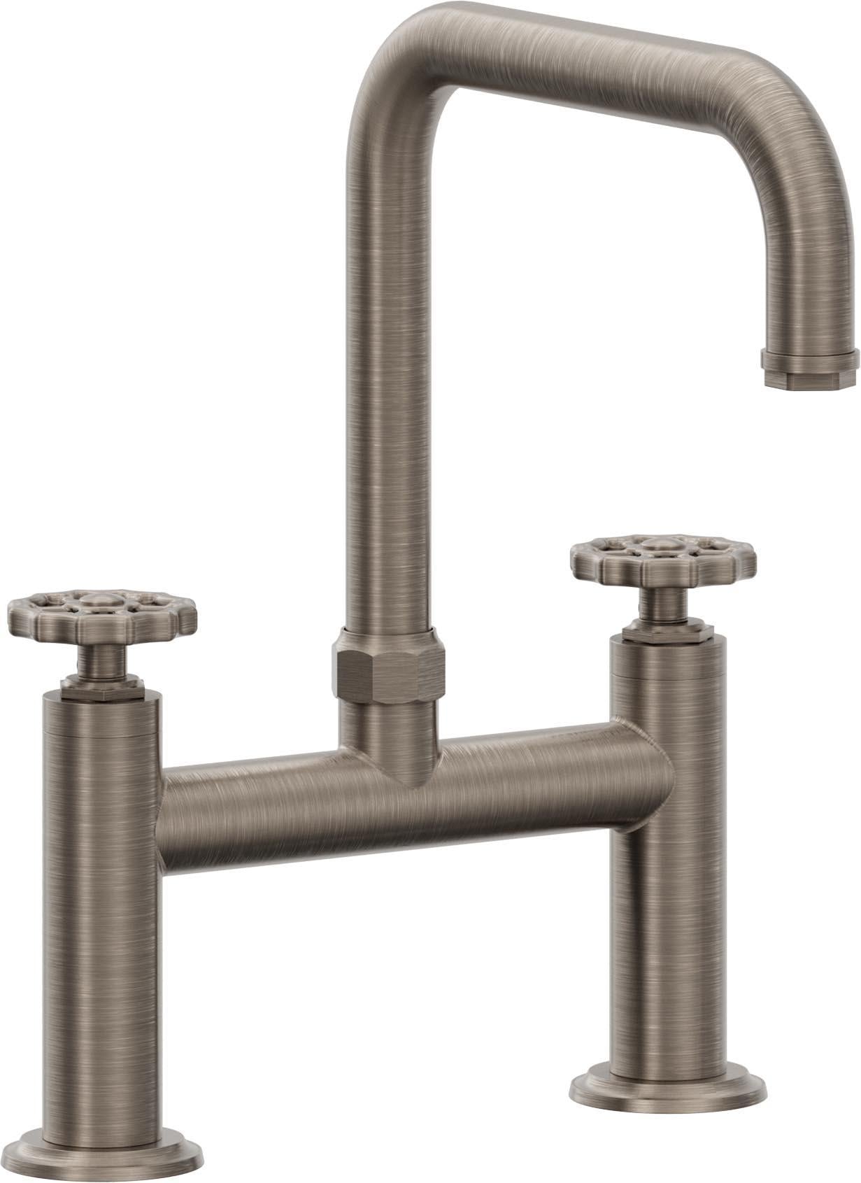 California Faucets Descanso Works Bridge Faucets