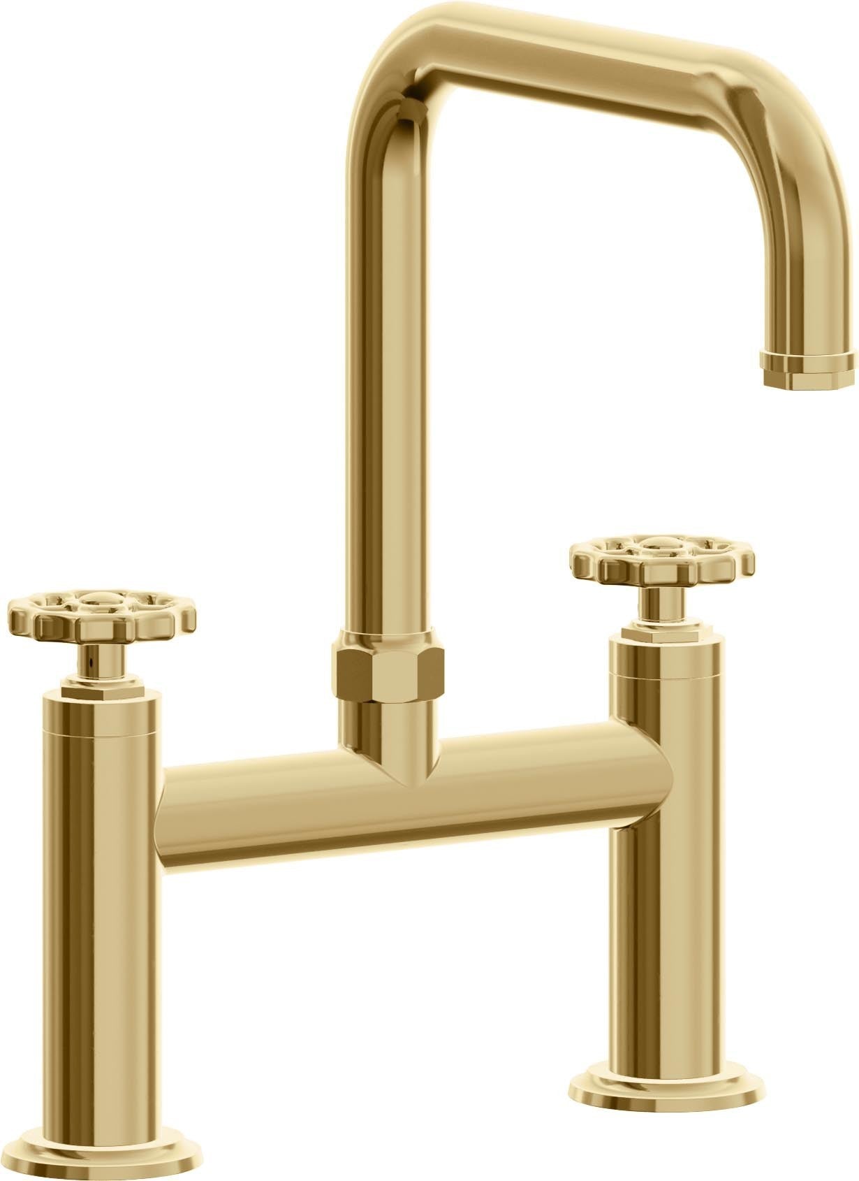 California Faucets Descanso Works Bridge Faucets
