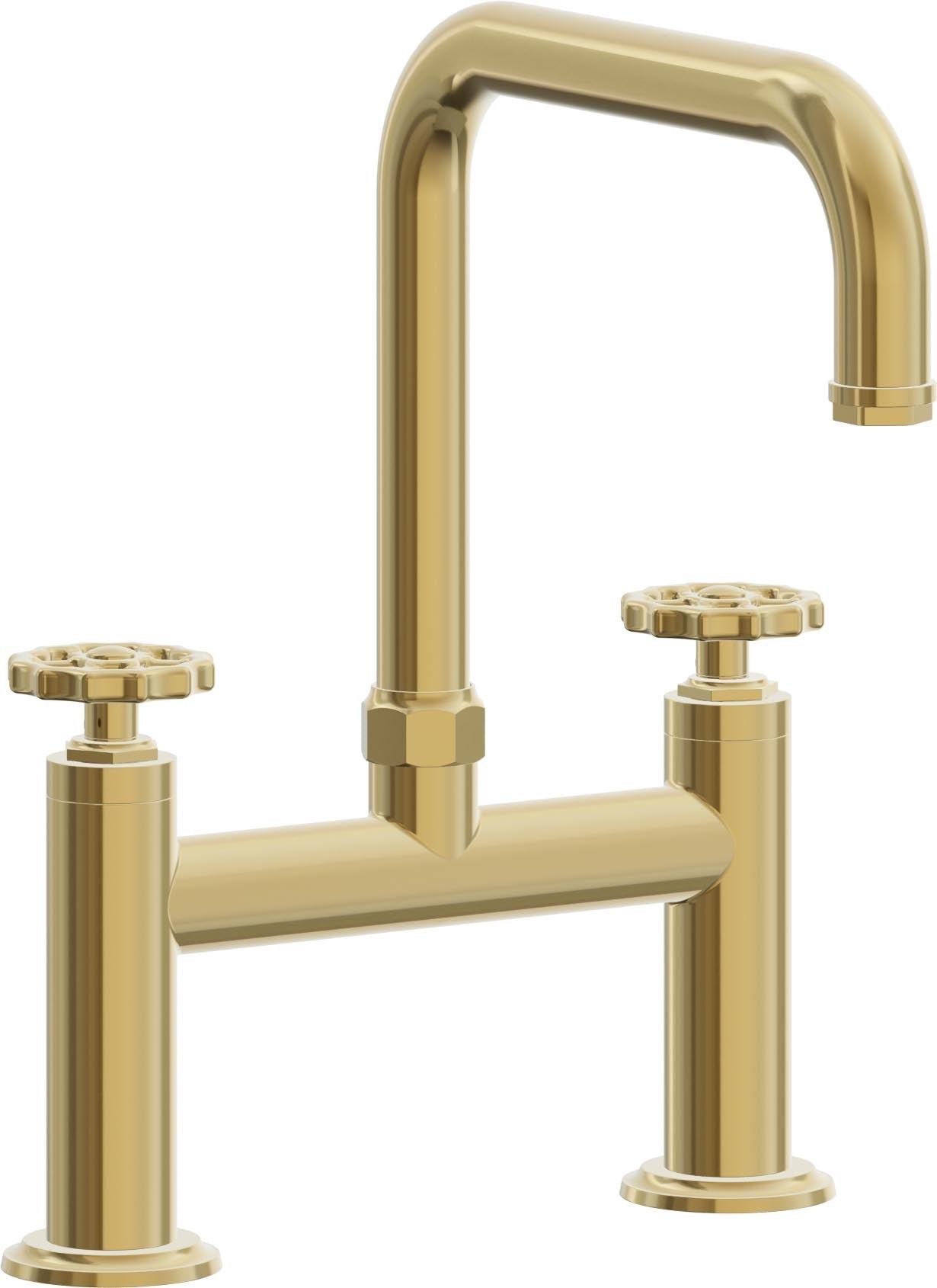 California Faucets Descanso Works Bridge Faucets