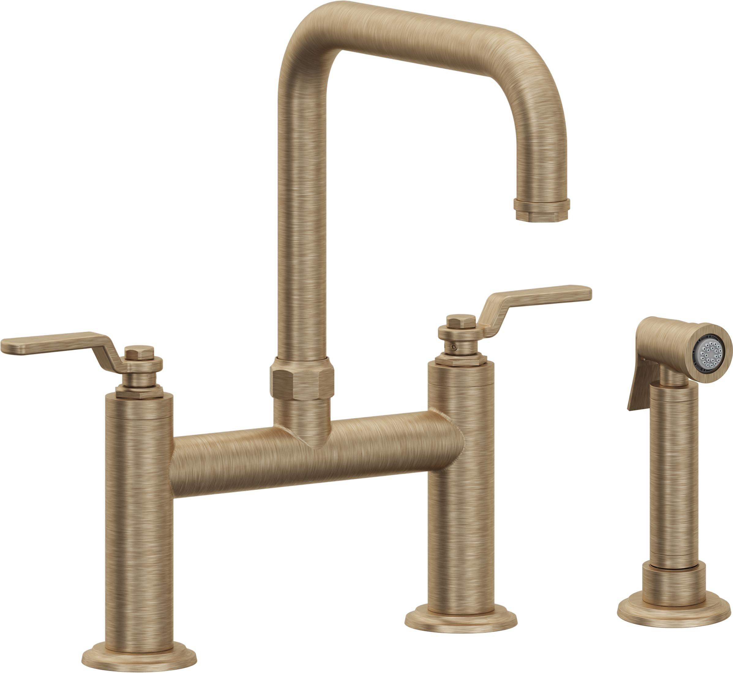 California Faucets Descanso Works Bridge Faucets