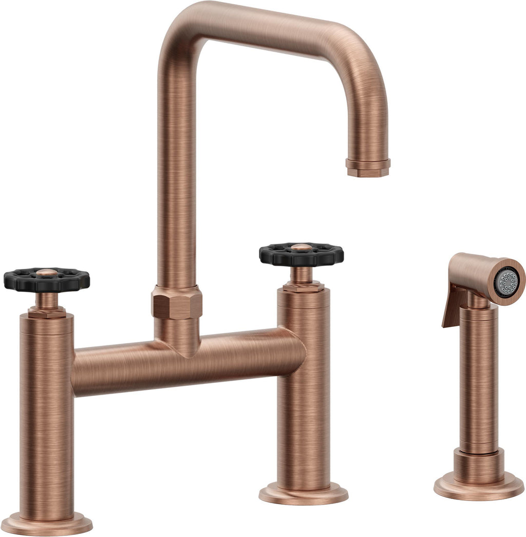 California Faucets Descanso Works Bridge Faucets