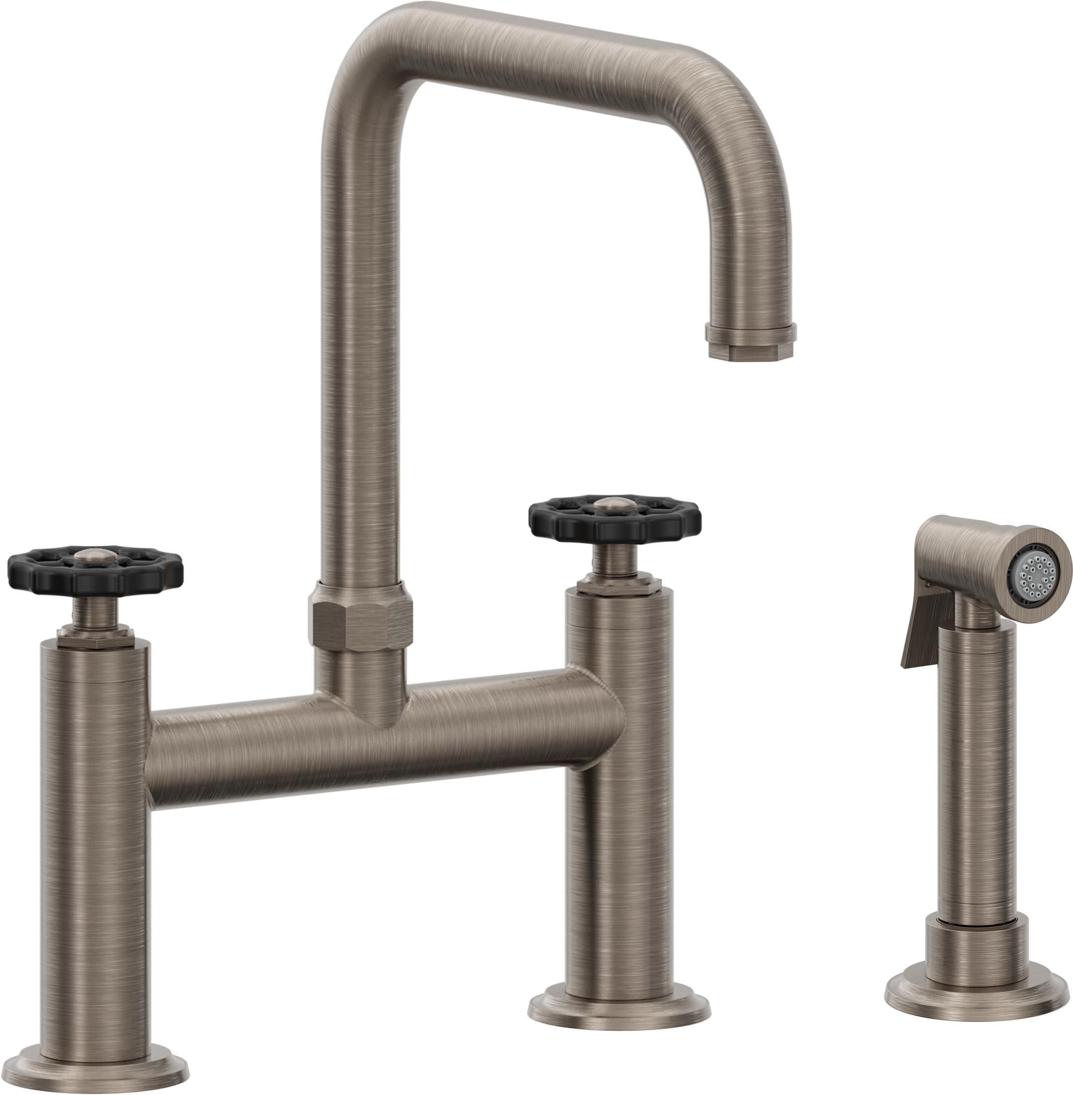 California Faucets Descanso Works Bridge Faucets