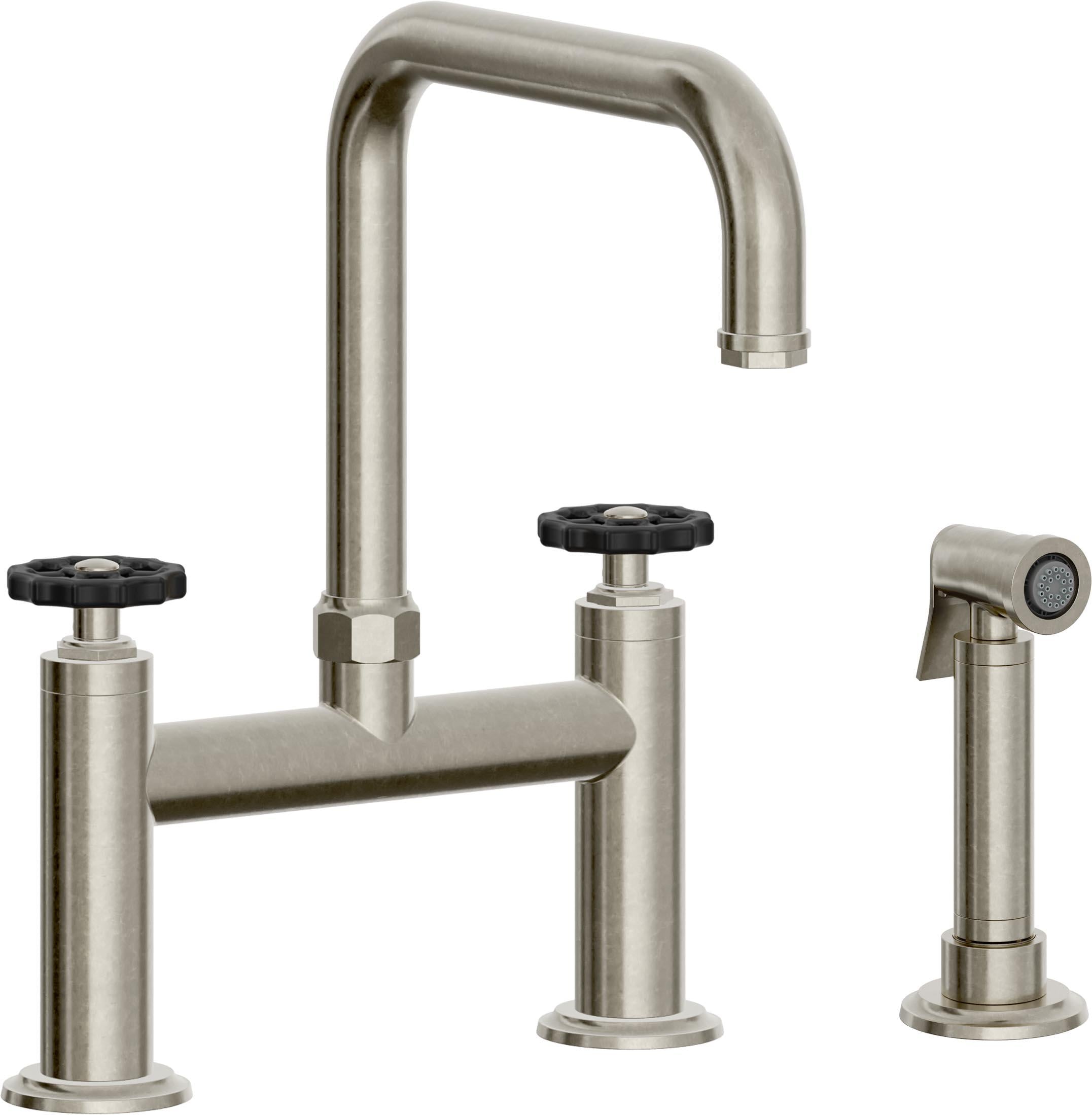 California Faucets Descanso Works Bridge Faucets