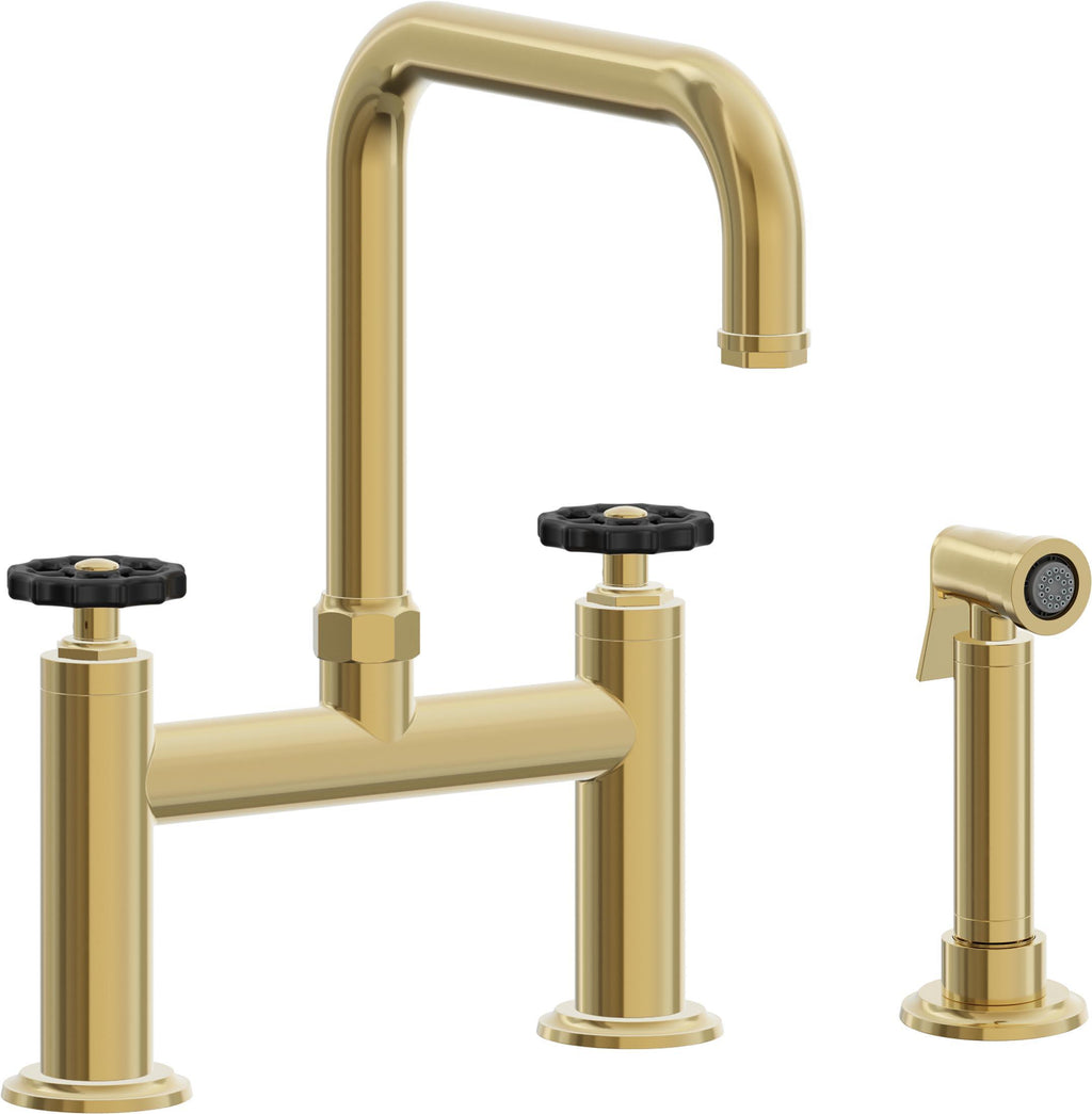 California Faucets Descanso Works Bridge Faucets