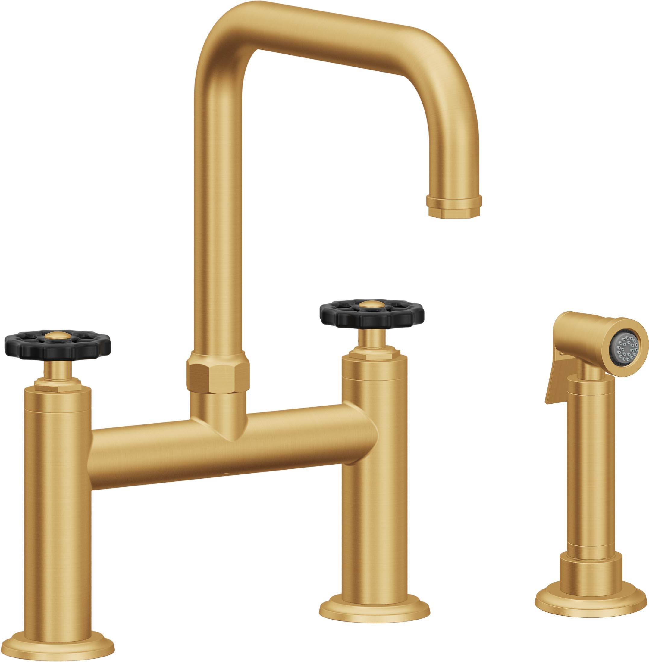 California Faucets Descanso Works Bridge Faucets