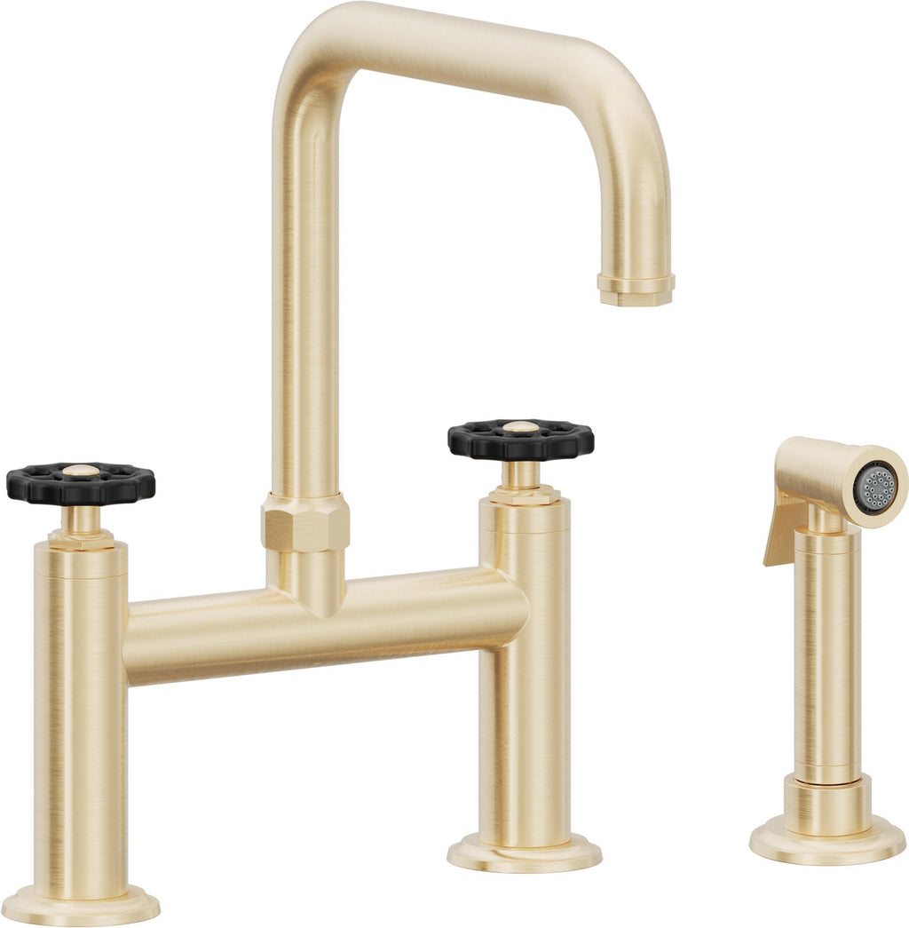 California Faucets Descanso Works Bridge Faucets