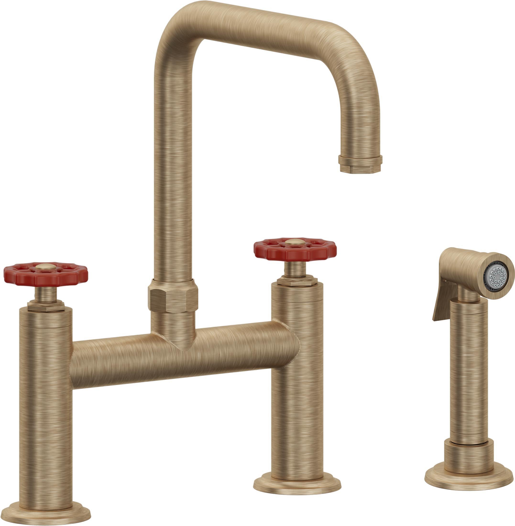 California Faucets Descanso Works Bridge Faucets