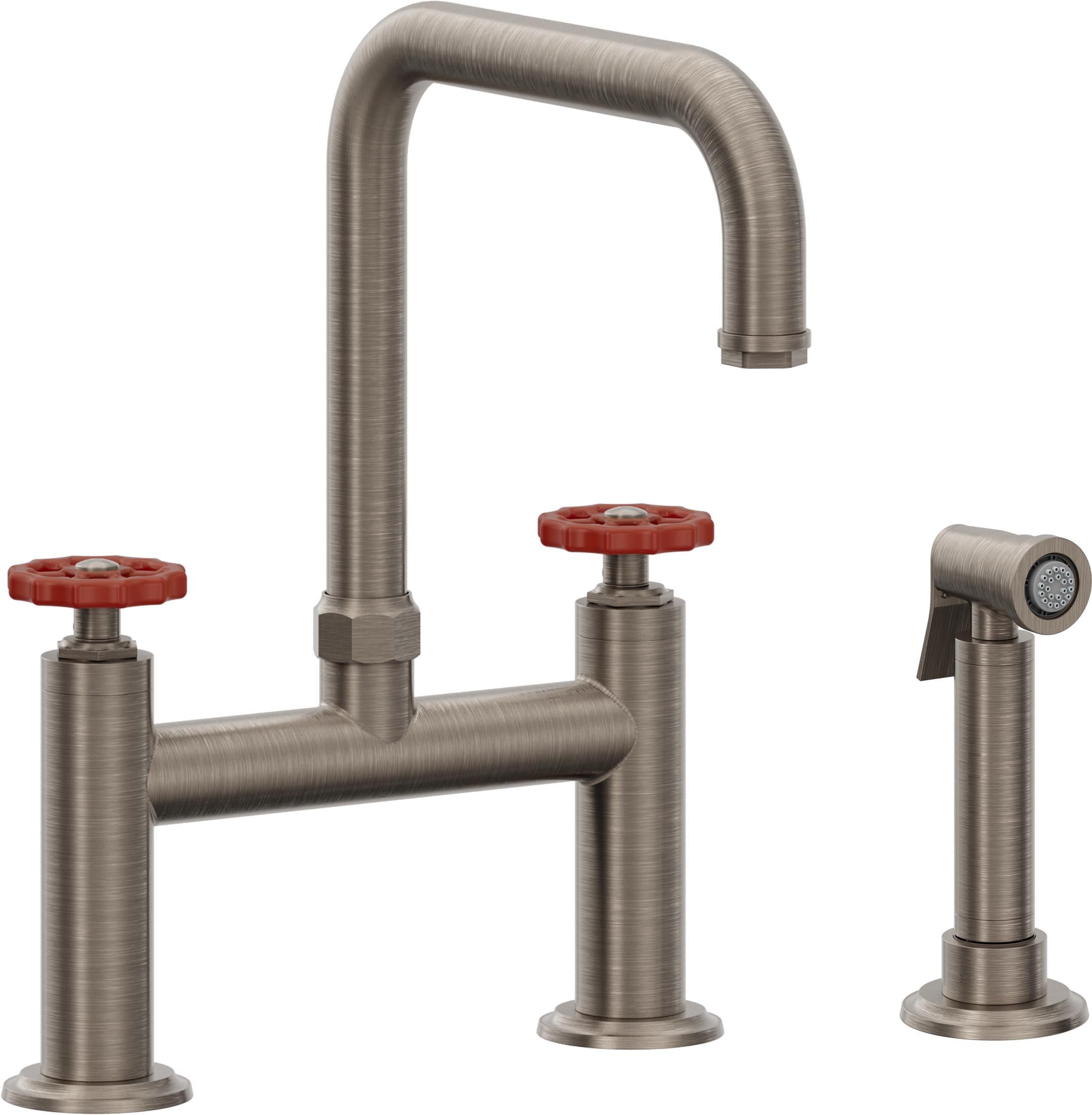 California Faucets Descanso Works Bridge Faucets