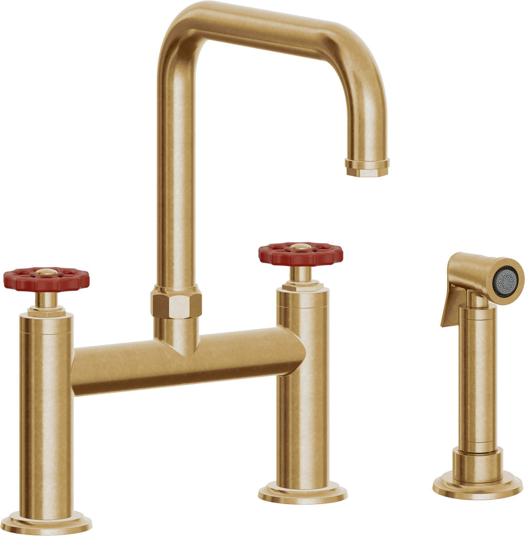 California Faucets Descanso Works Bridge Faucets