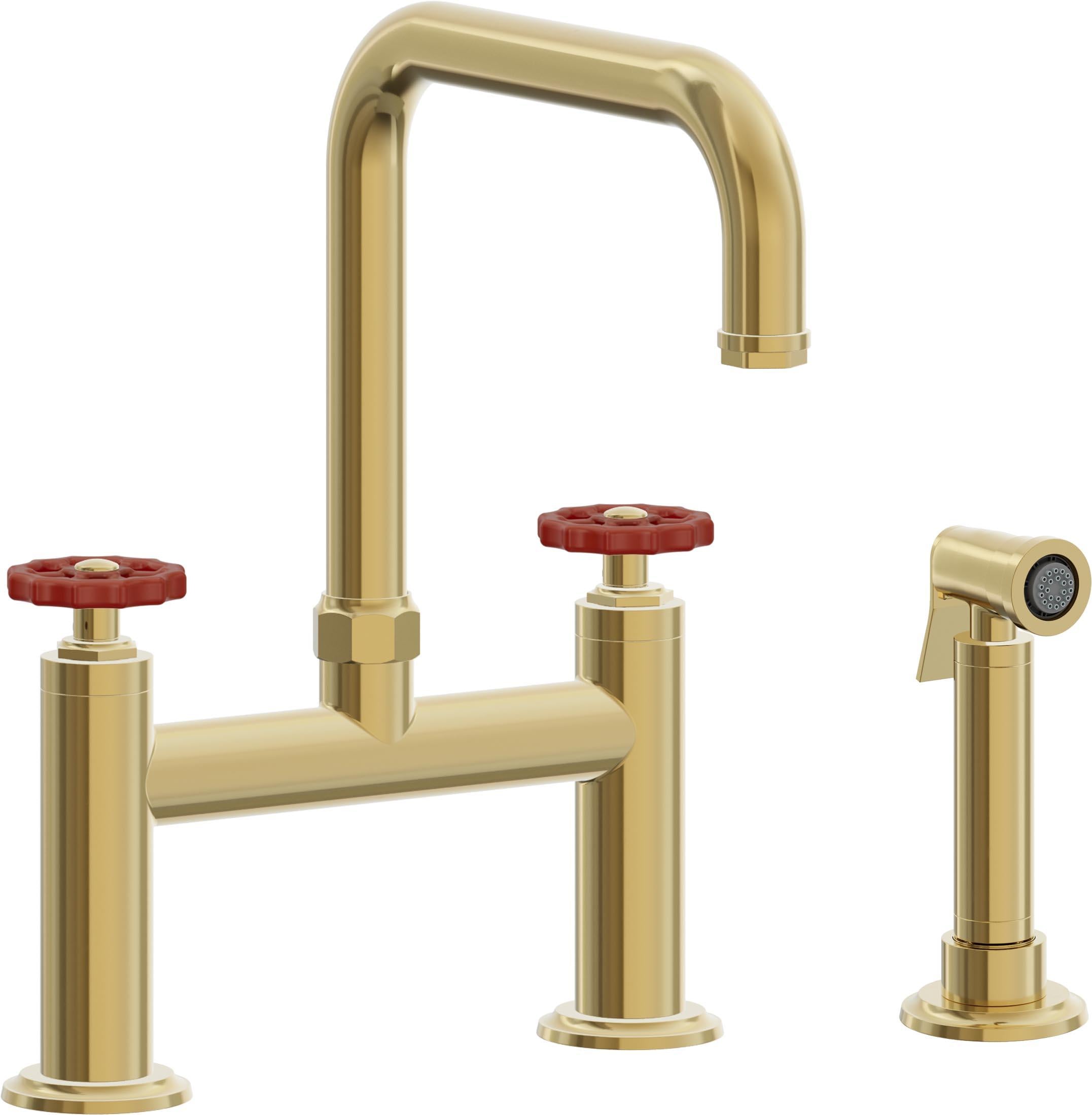 California Faucets Descanso Works Bridge Faucets
