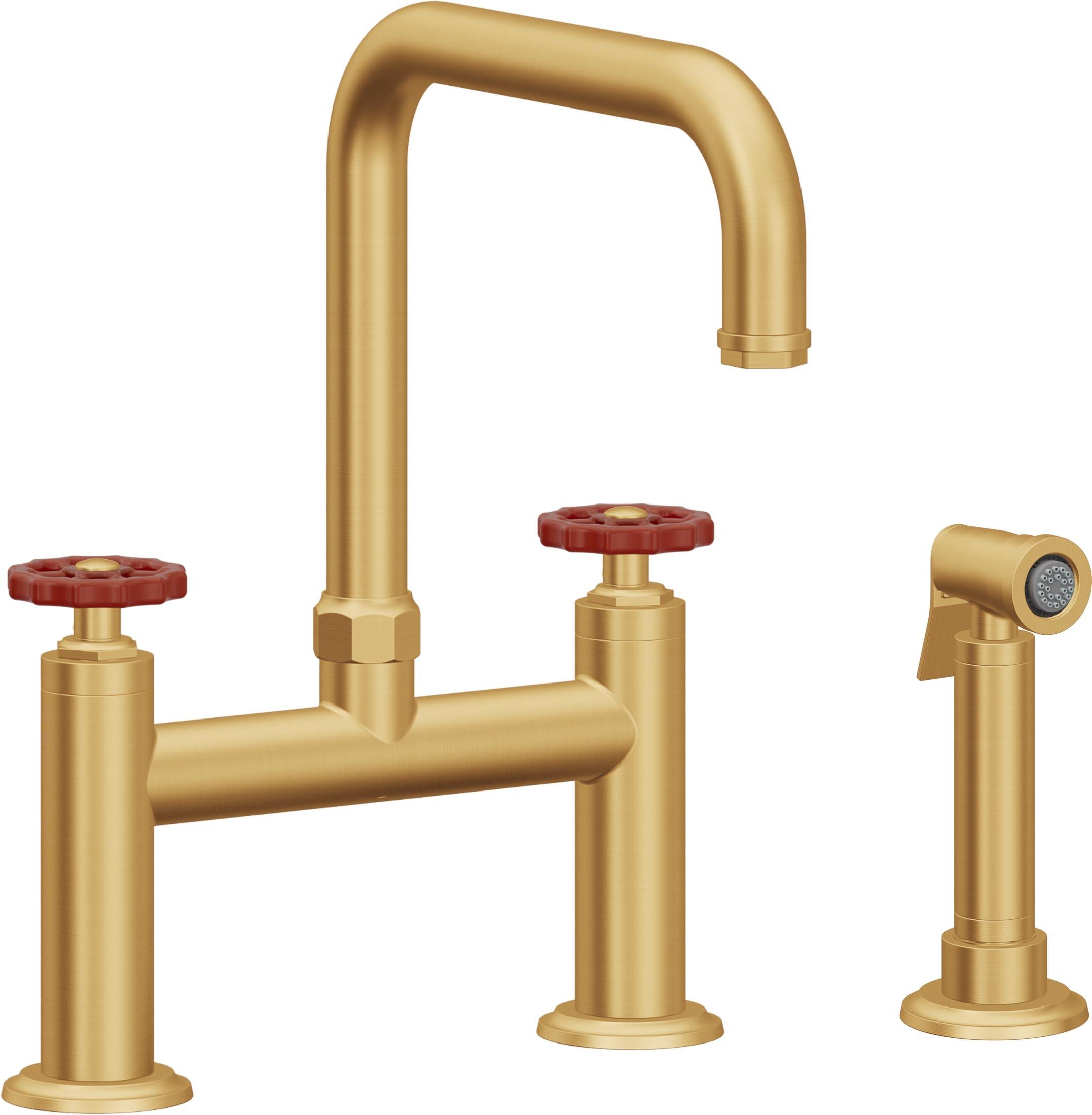 California Faucets Descanso Works Bridge Faucets