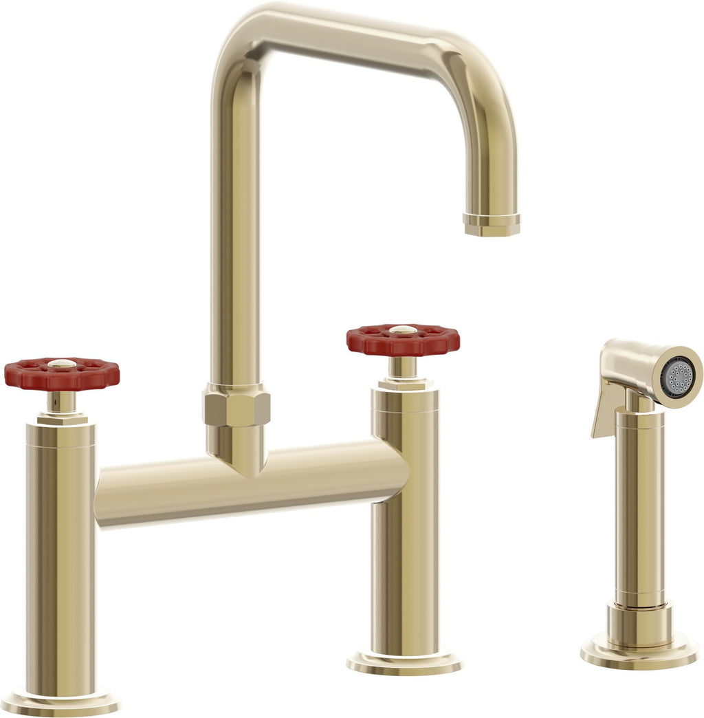 California Faucets Descanso Works Bridge Faucets