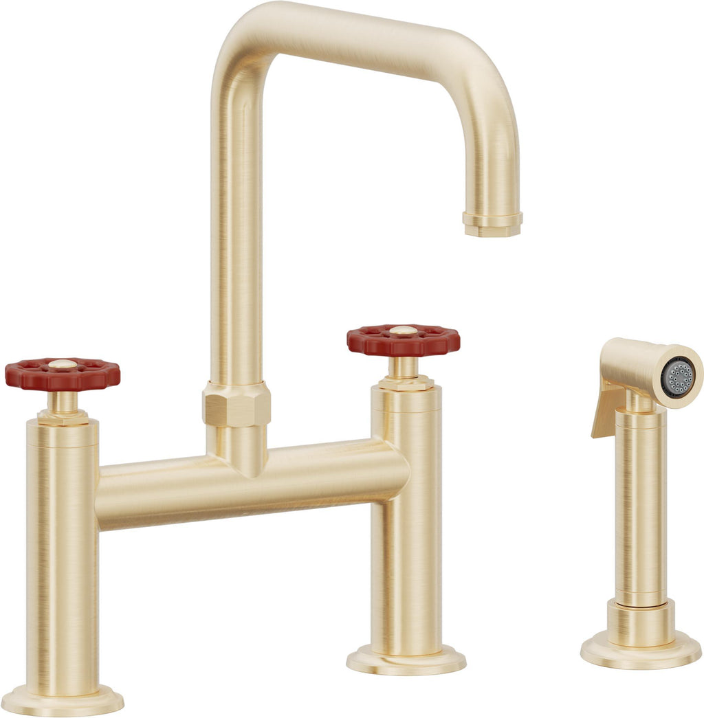 California Faucets Descanso Works Bridge Faucets